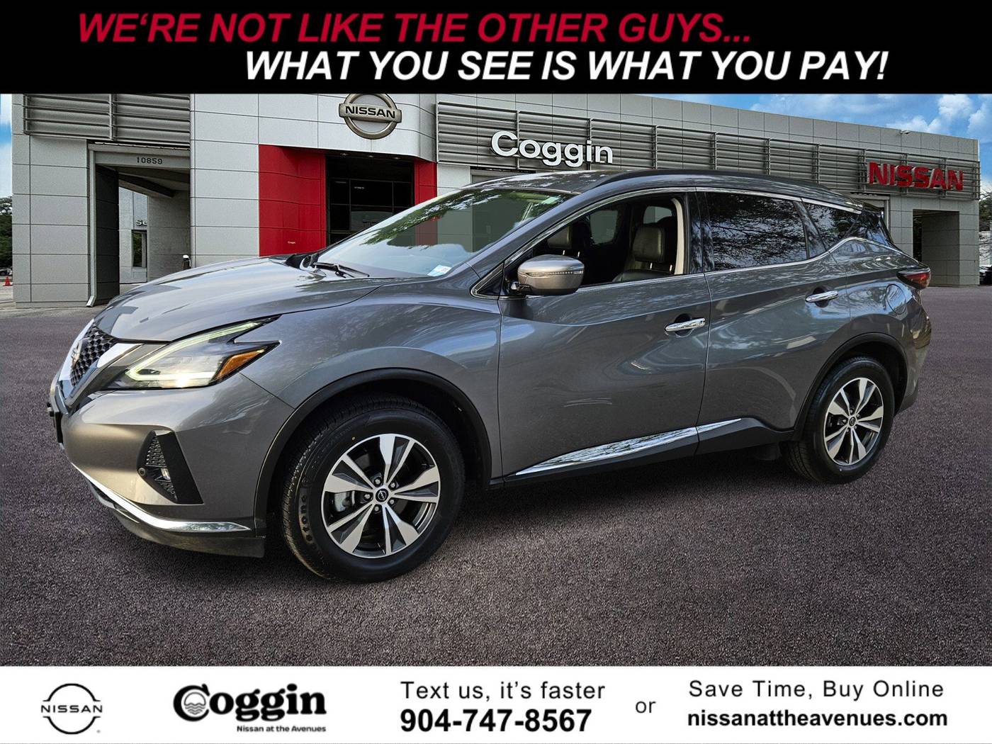 2023 Nissan Murano SV — SUV — 51,435 mi — Jacksonville, FL