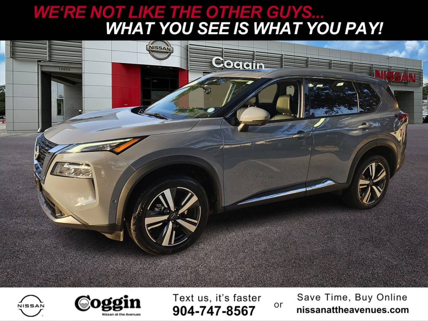 2023 Nissan Rogue SL — SUV — 46,786 mi — Jacksonville, FL