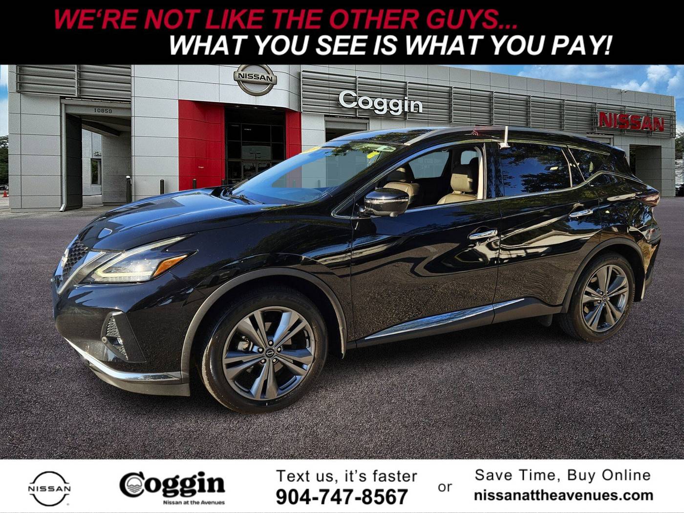 2023 Nissan Murano Platinum — SUV — 37,628 mi — Jacksonville, FL