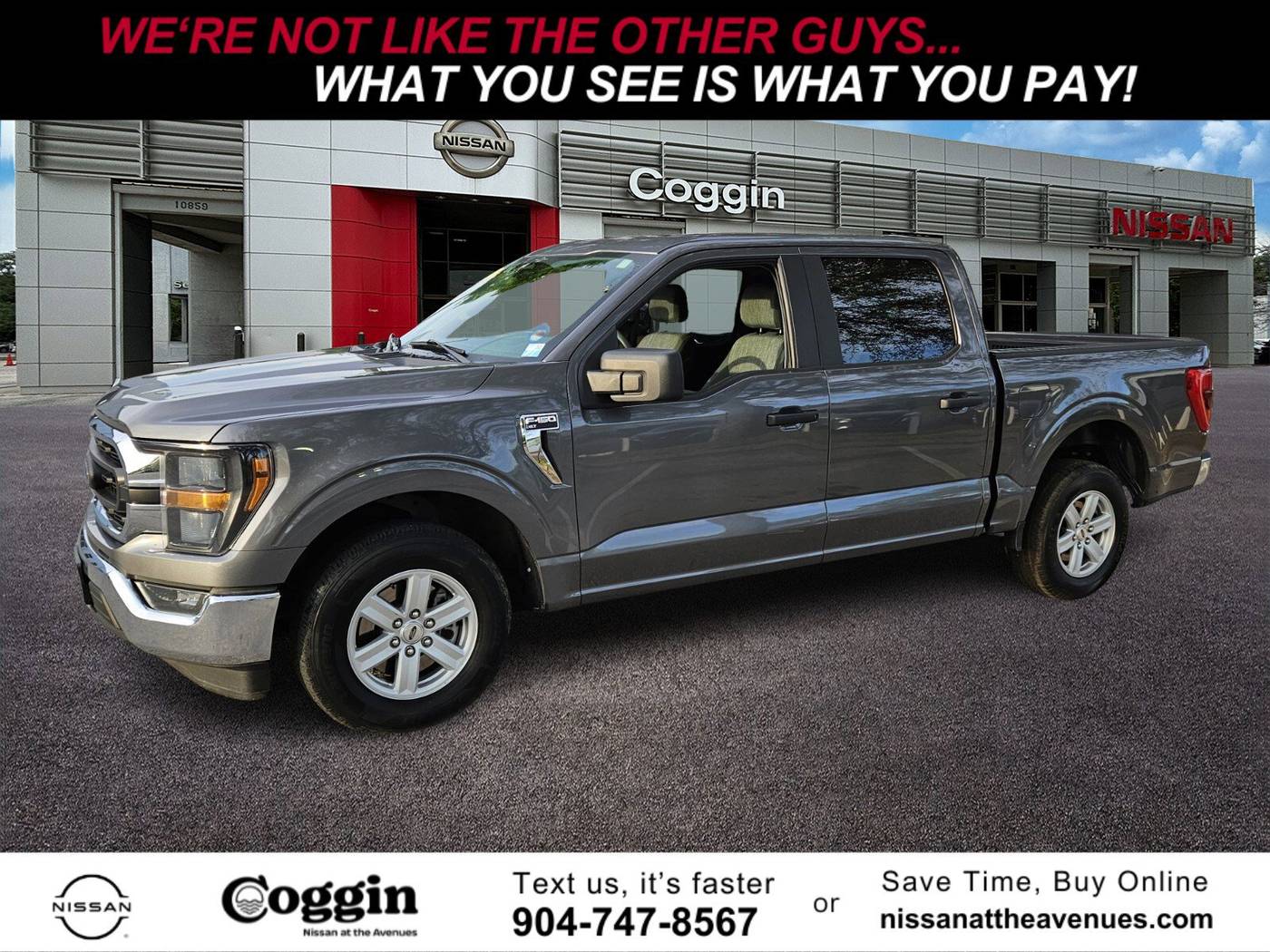 2023 Ford F-150 XLT — Pickup Truck — 59,836 mi — Jacksonville, FL