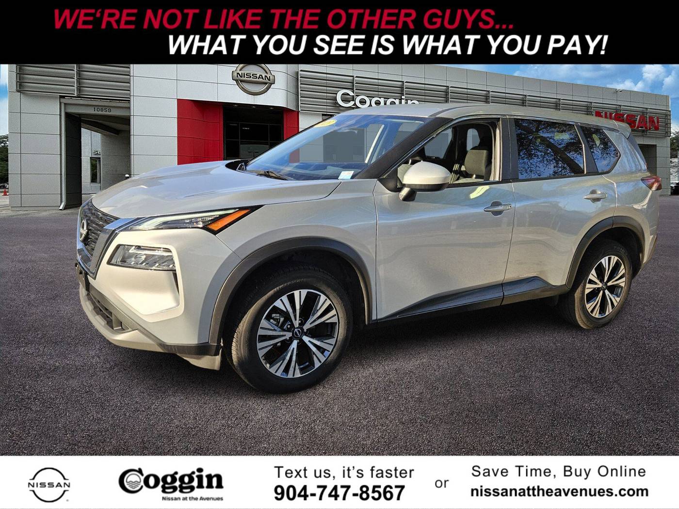 2023 Nissan Rogue SV — SUV — 46,663 mi — Jacksonville, FL