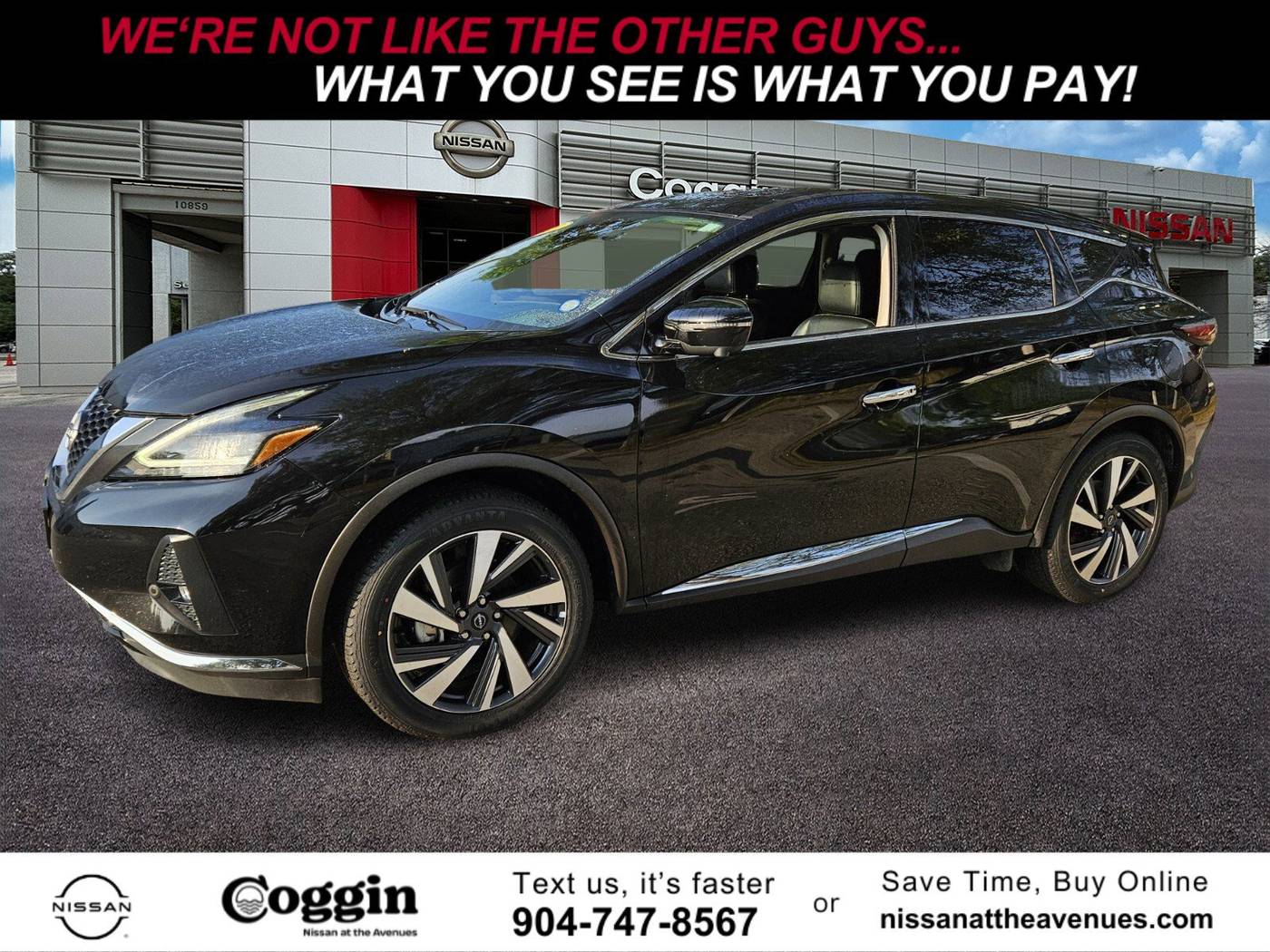2023 Nissan Murano SL — SUV — 59,103 mi — Jacksonville, FL