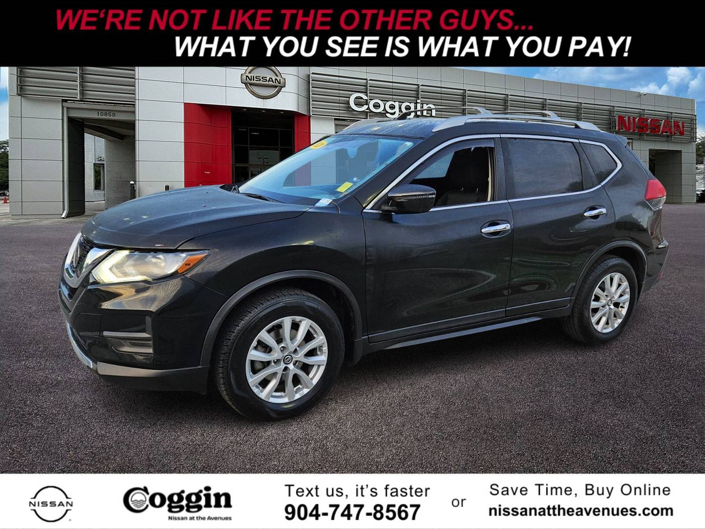 2020 Nissan Rogue S — SUV — 64,766 mi — Jacksonville, FL