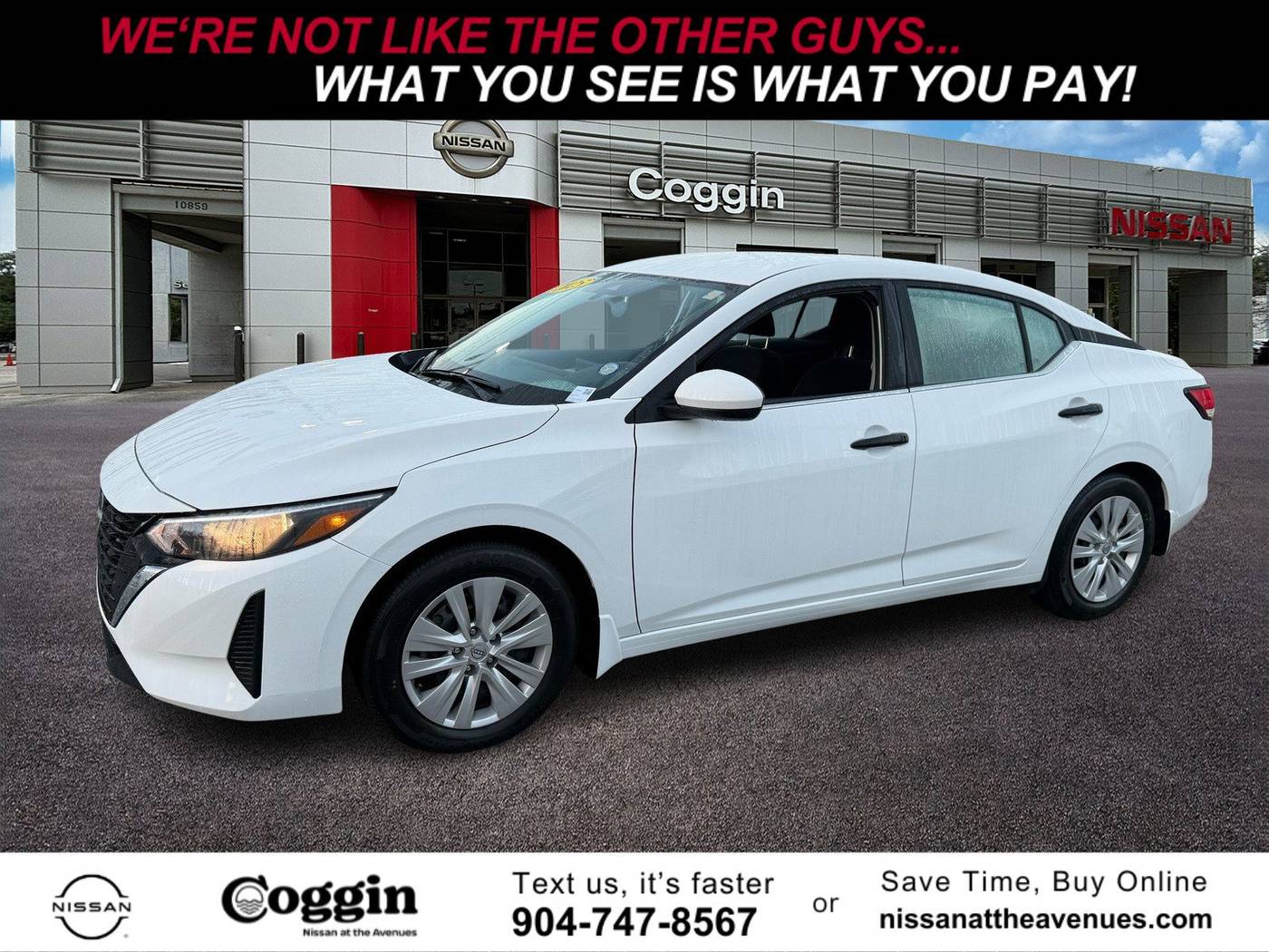 2025 Nissan Sentra S — Sedan — 4,550 mi — Jacksonville, FL