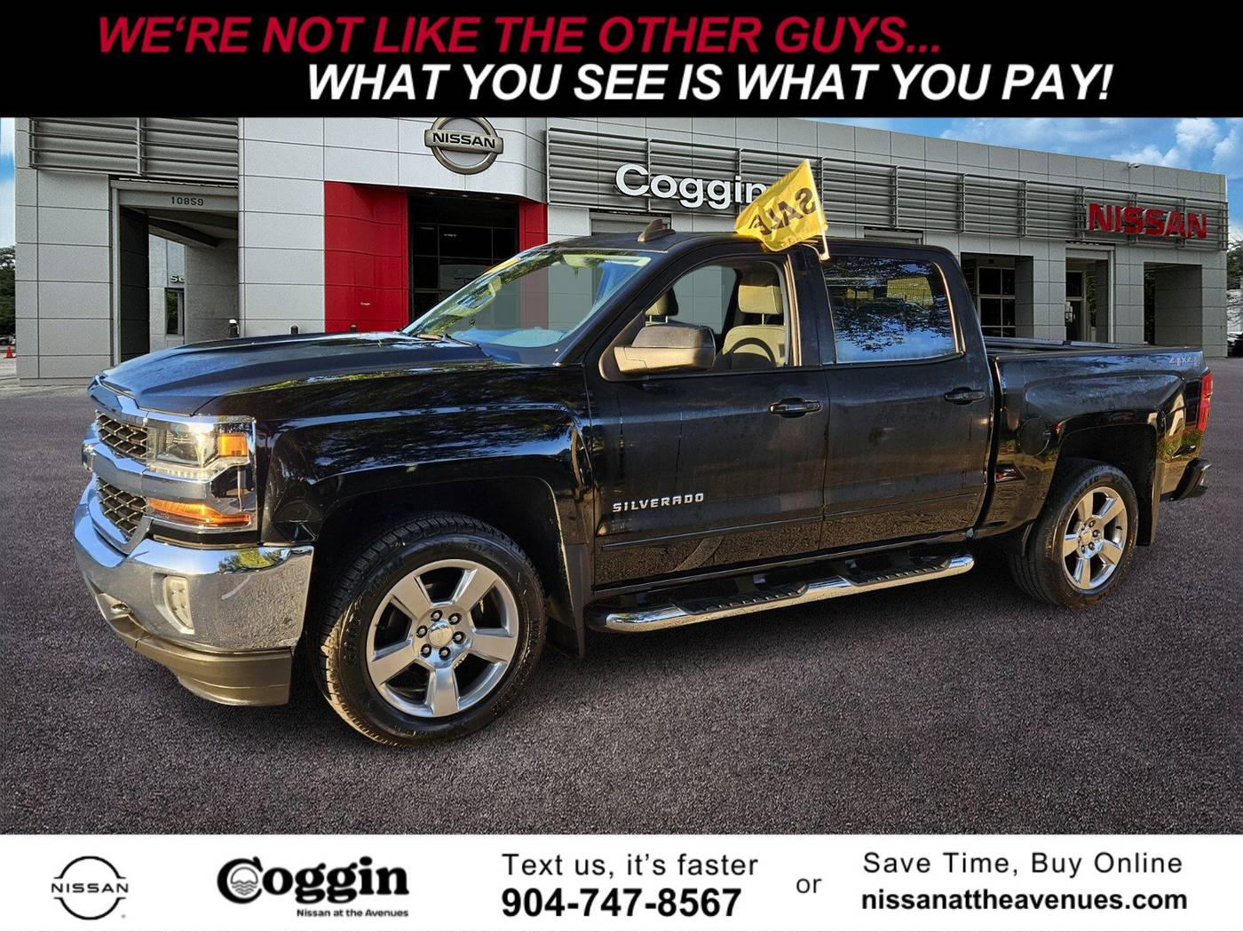 2018 Chevrolet Silverado 1500 LT — Pickup Truck — 108,648 mi — Jacksonville, FL