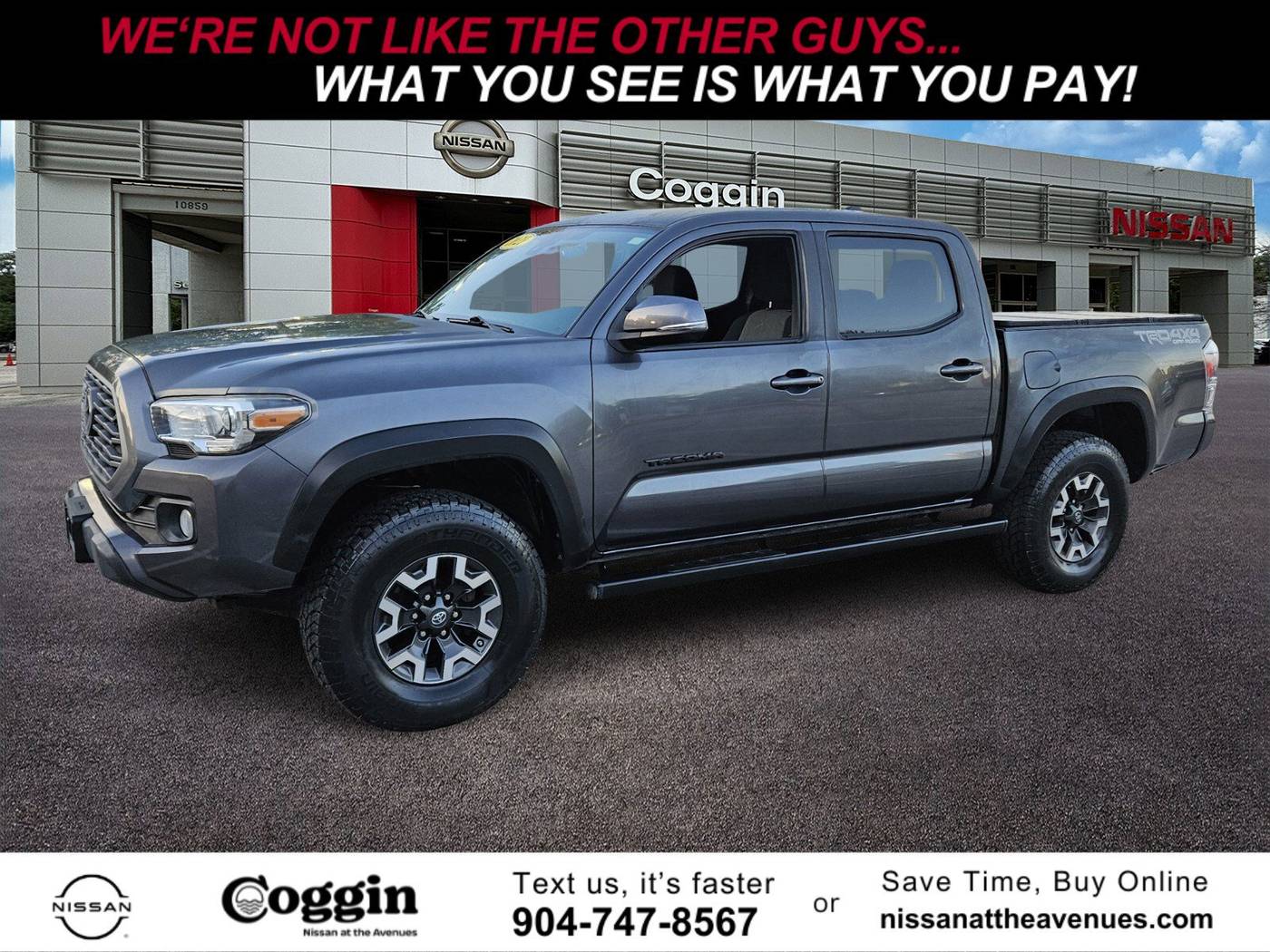 2021 Toyota Tacoma TRD Off Road — Pickup Truck — 55,918 mi — Jacksonville, FL