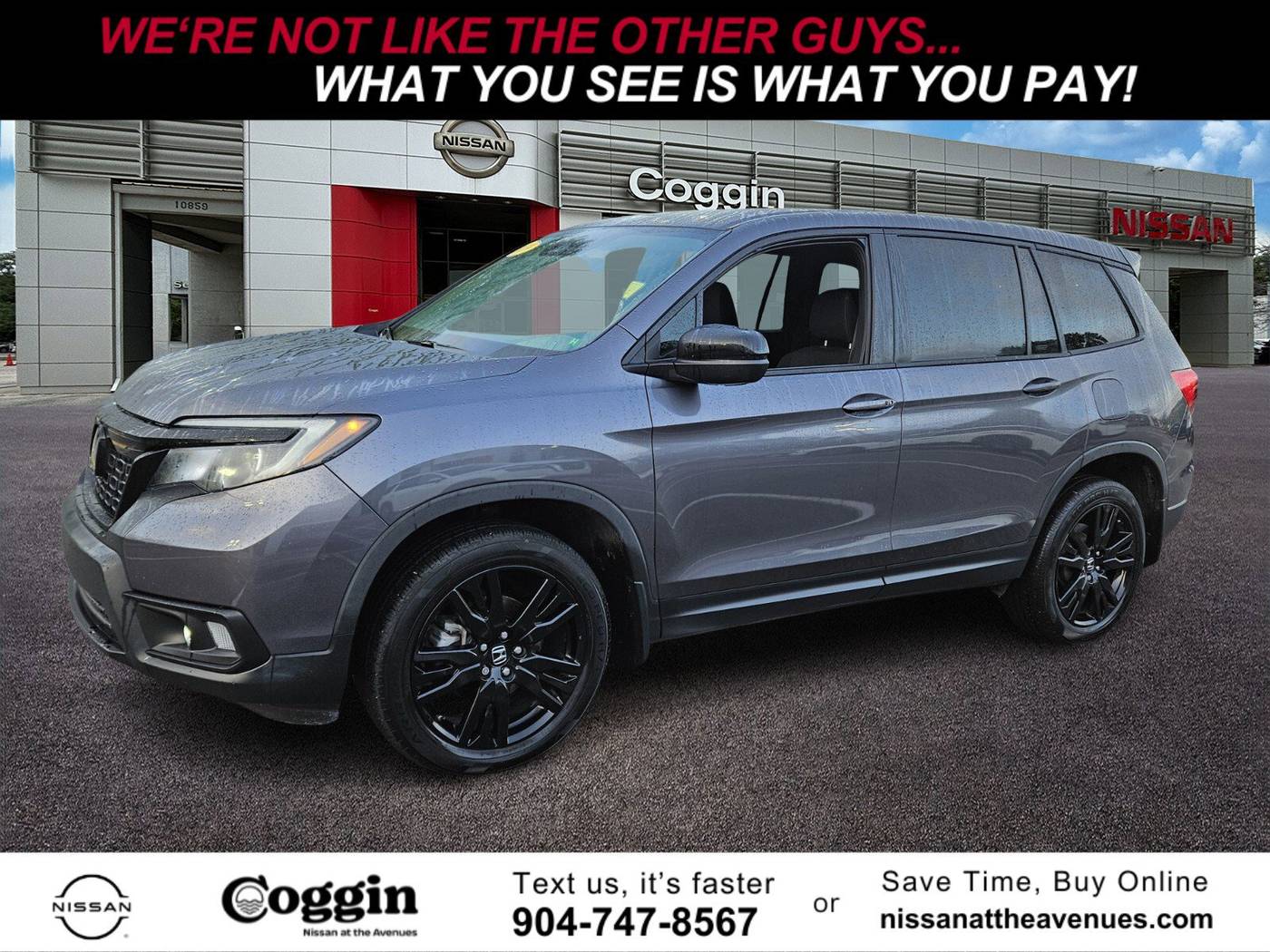 2019 Honda Passport Sport — SUV — 53,250 mi — Jacksonville, FL
