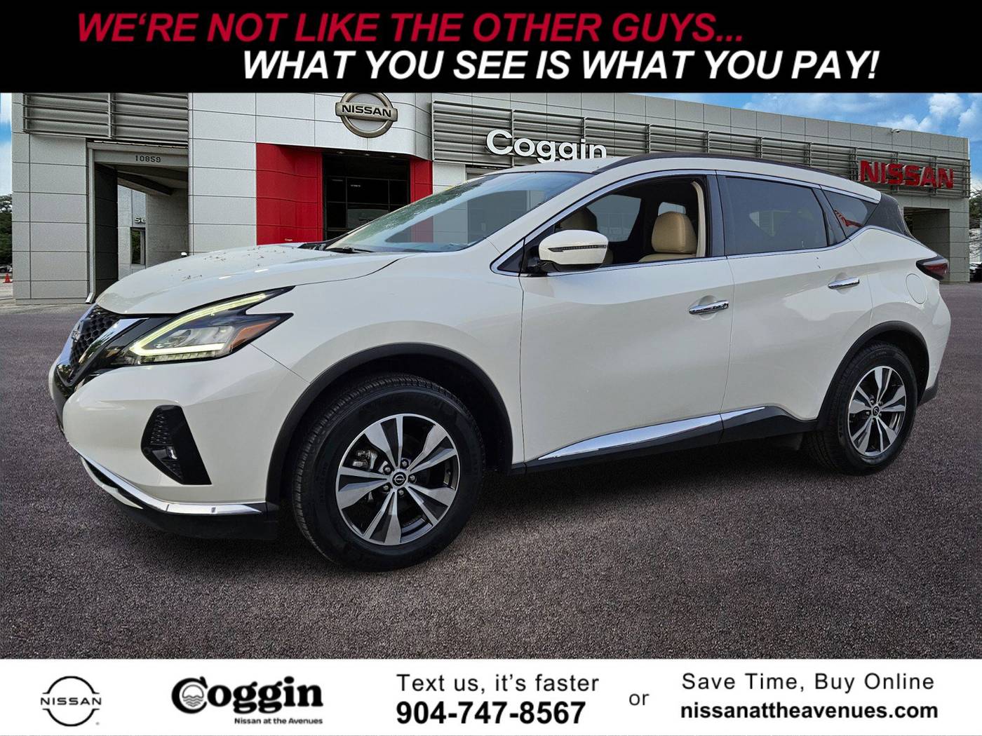 2023 Nissan Murano SV — SUV — 48,126 mi — Jacksonville, FL