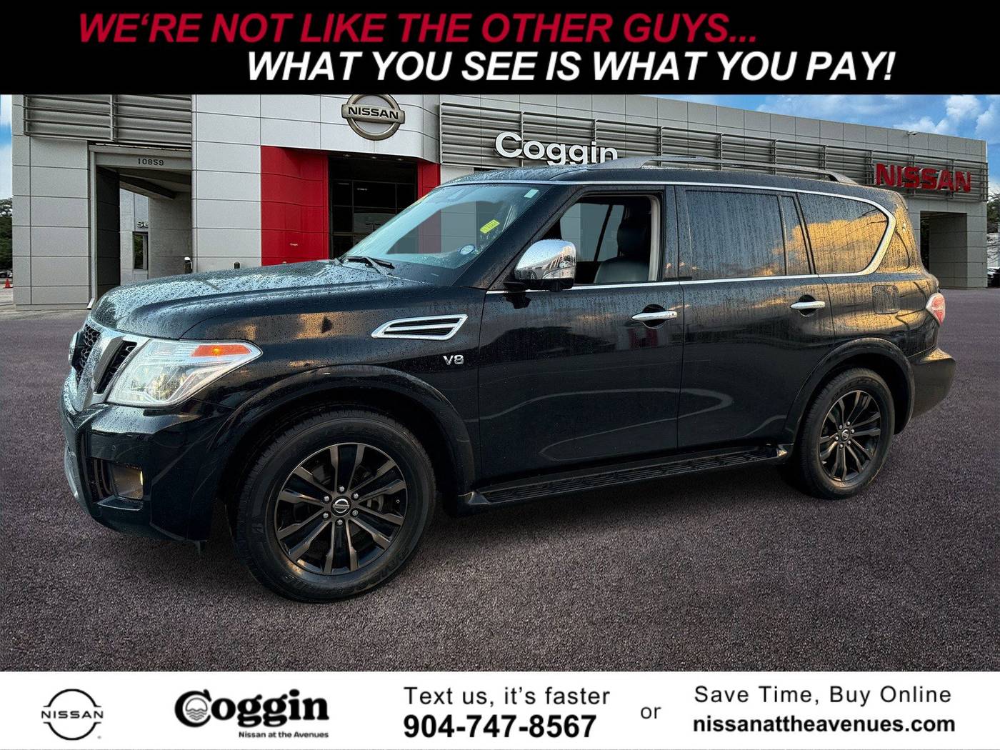 2020 Nissan Armada Platinum — SUV — 103,910 mi — Jacksonville, FL