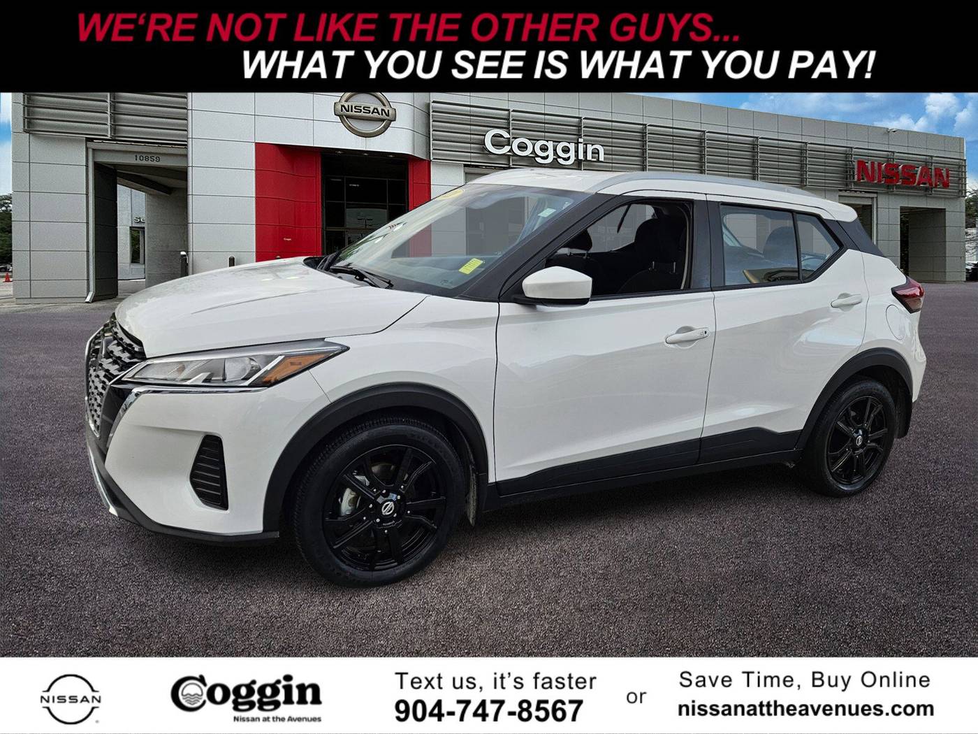 2021 Nissan Kicks SV — SUV — 39,560 mi — Jacksonville, FL