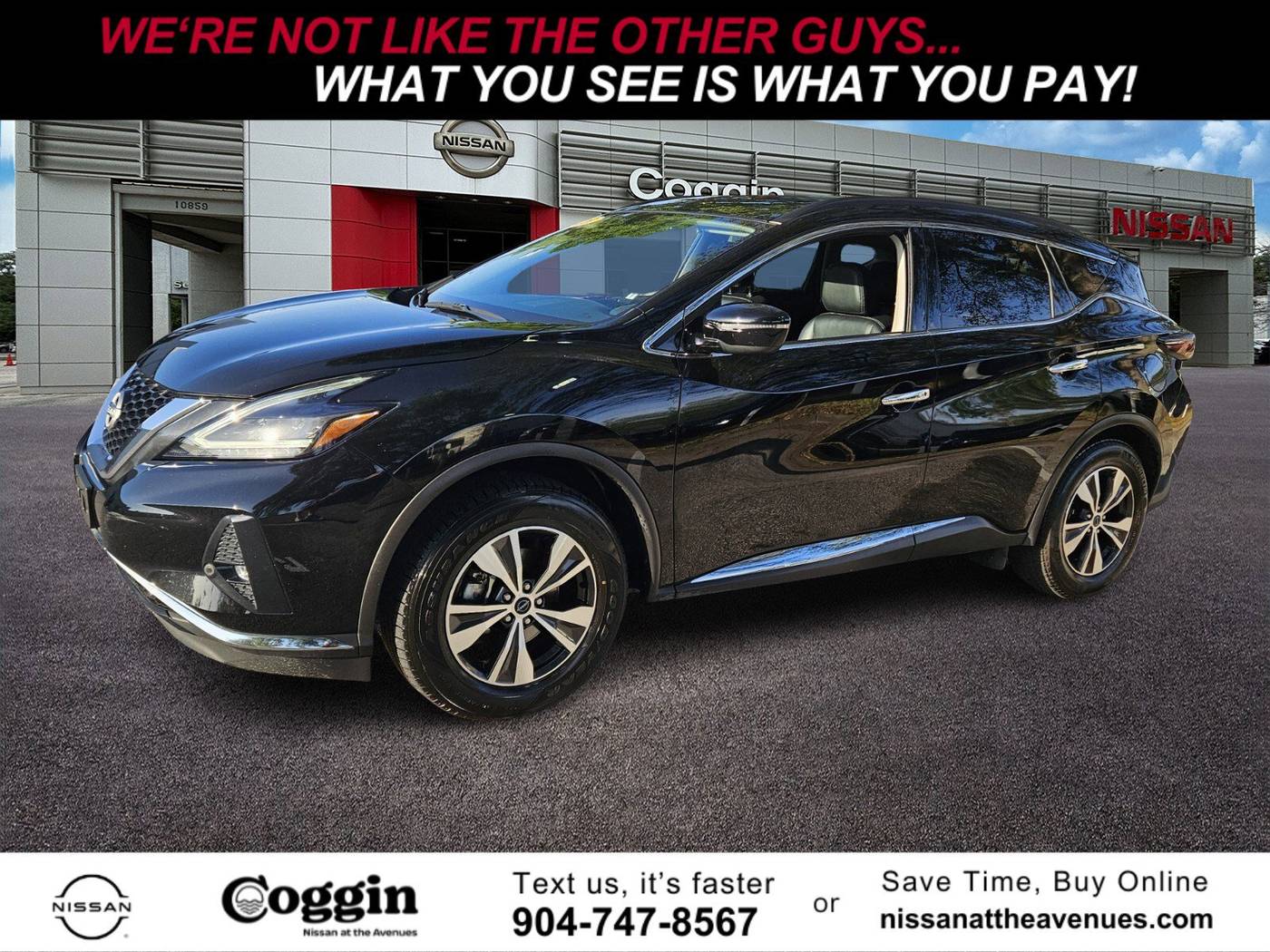 2023 Nissan Murano SV — SUV — 51,310 mi — Jacksonville, FL