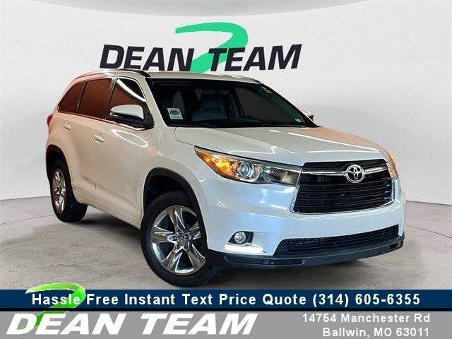 2015 Toyota Highlander Limited — SUV — 83,565 mi — Ballwin, MO