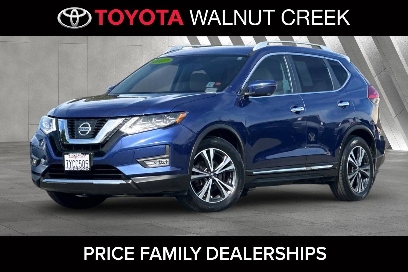 2017 Nissan Rogue SL — SUV — 105,297 mi — Walnut Creek, CA