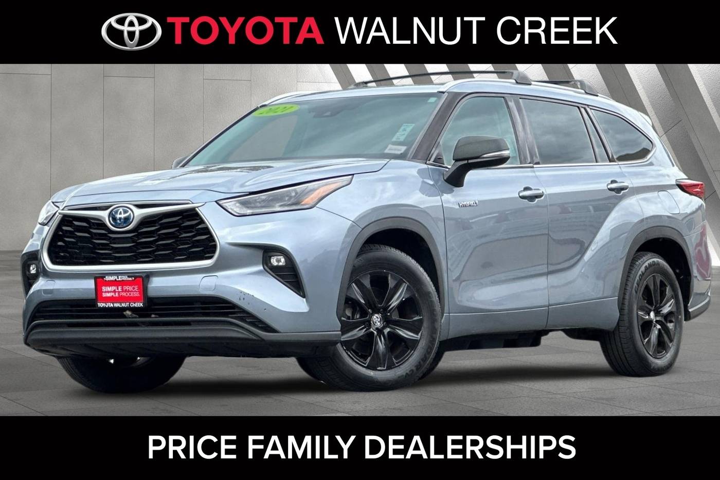 2021 Toyota Highlander Hybrid XLE — SUV — 245,619 mi — Walnut Creek, CA