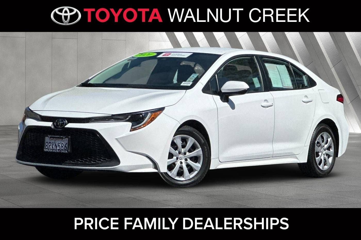 2020 Toyota Corolla LE — Sedan — 55,228 mi — Walnut Creek, CA