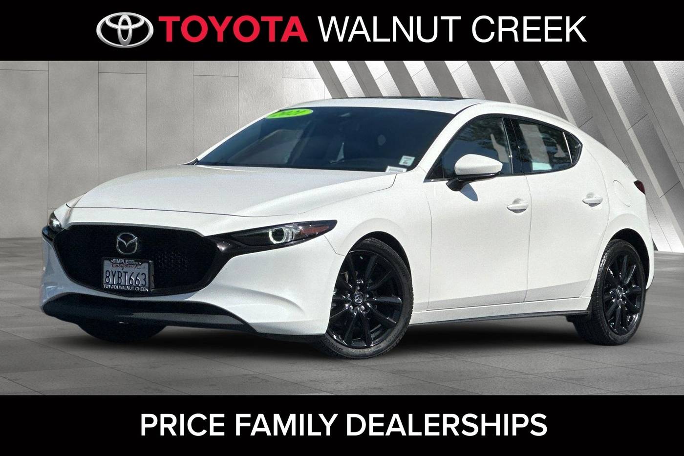 2021 Mazda Mazda3 Premium — Hatchback — 124,283 mi — Walnut Creek, CA