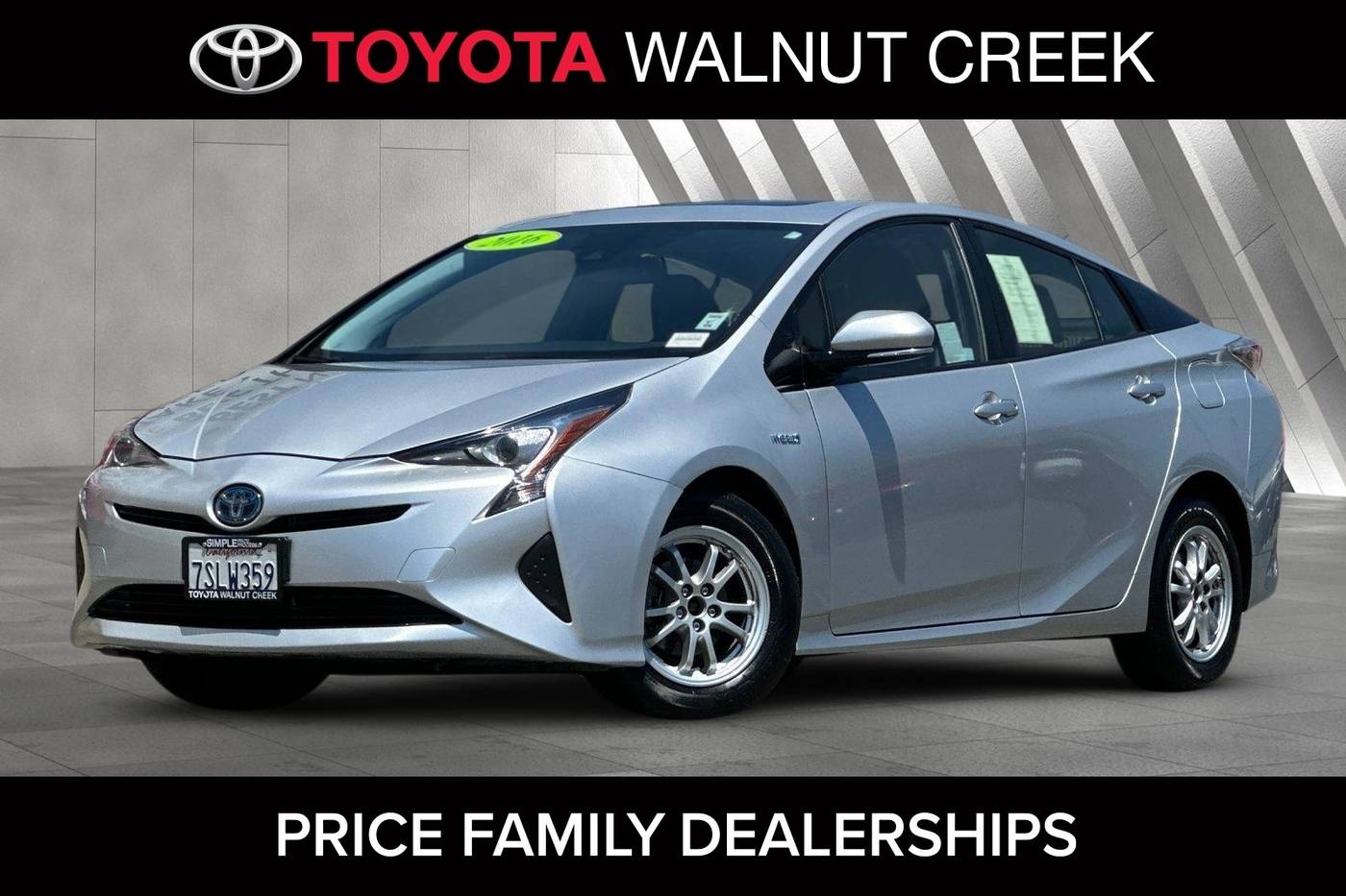 2016 Toyota Prius Four — Hatchback — 139,084 mi — Walnut Creek, CA