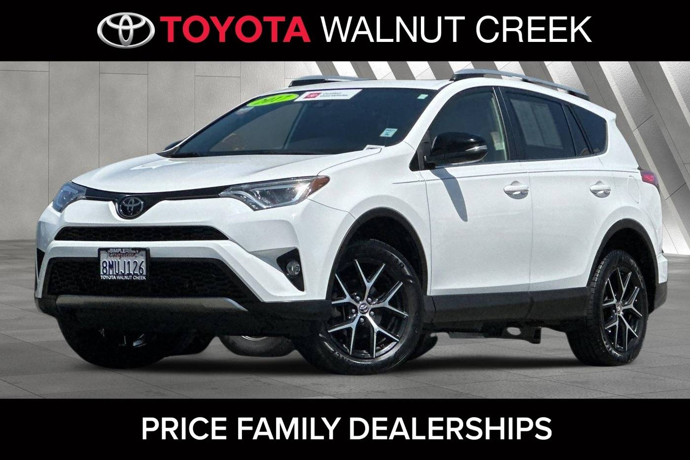 2017 Toyota RAV4 SE — SUV — 114,198 mi — Walnut Creek, CA