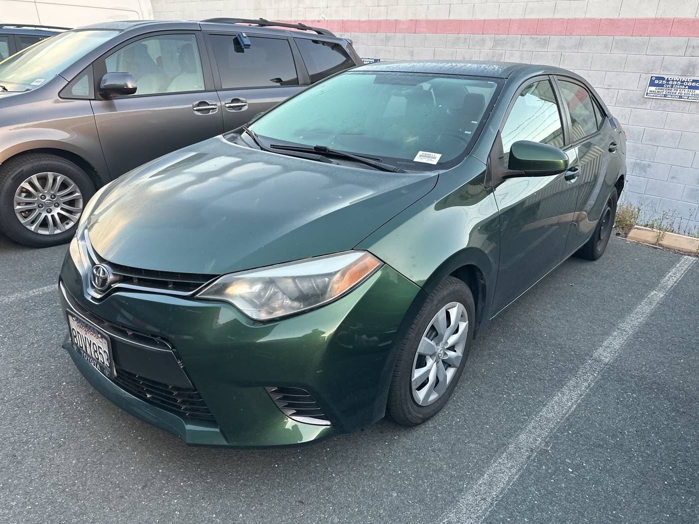 2015 Toyota Corolla LE — Sedan — 114,861 mi — Walnut Creek, CA
