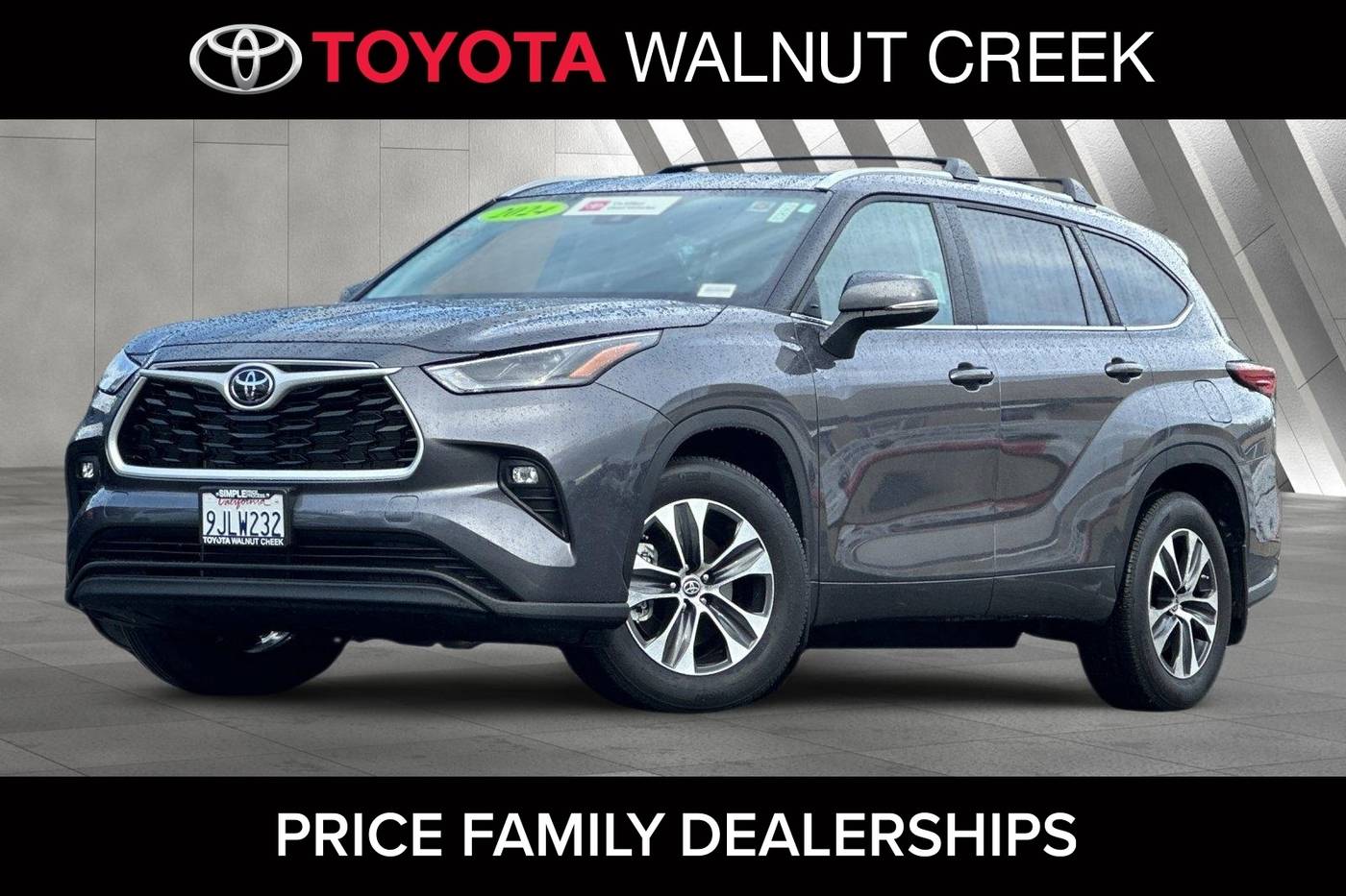 2024 Toyota Highlander XLE — SUV — 11,192 mi — Walnut Creek, CA