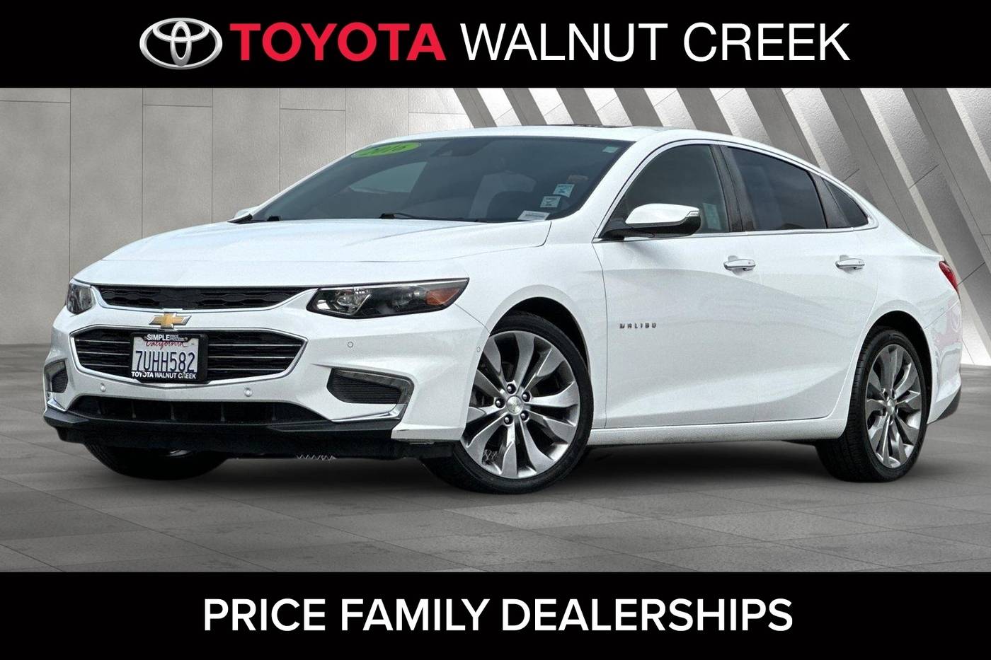 2016 Chevrolet Malibu Premier — Sedan — 69,807 mi — Walnut Creek, CA