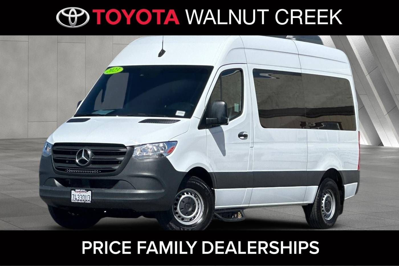 2023 Mercedes-Benz Sprinter Passenger Van 2500 — Passenger Van — 15,629 mi — Walnut Creek, CA