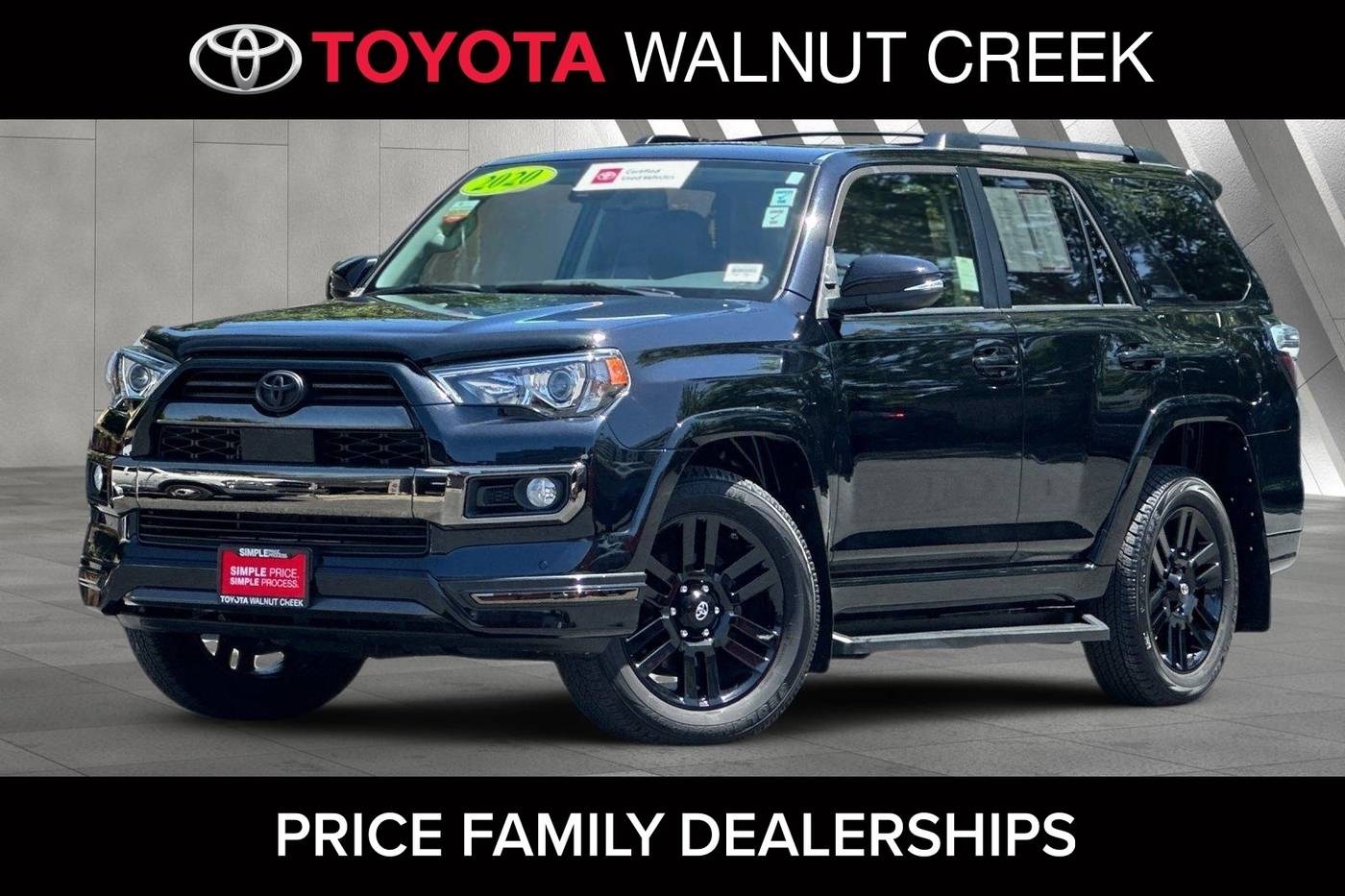 2020 Toyota 4Runner Nightshade — SUV — 7,887 mi — Walnut Creek, CA