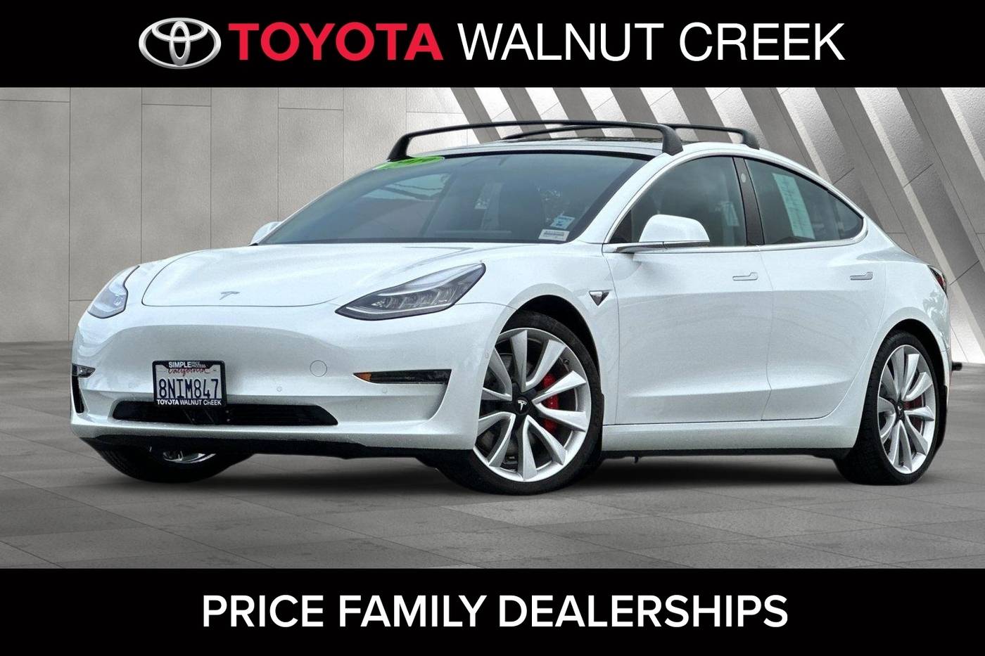 2019 Tesla Model 3 Performance — Sedan — 37,731 mi — Walnut Creek, CA