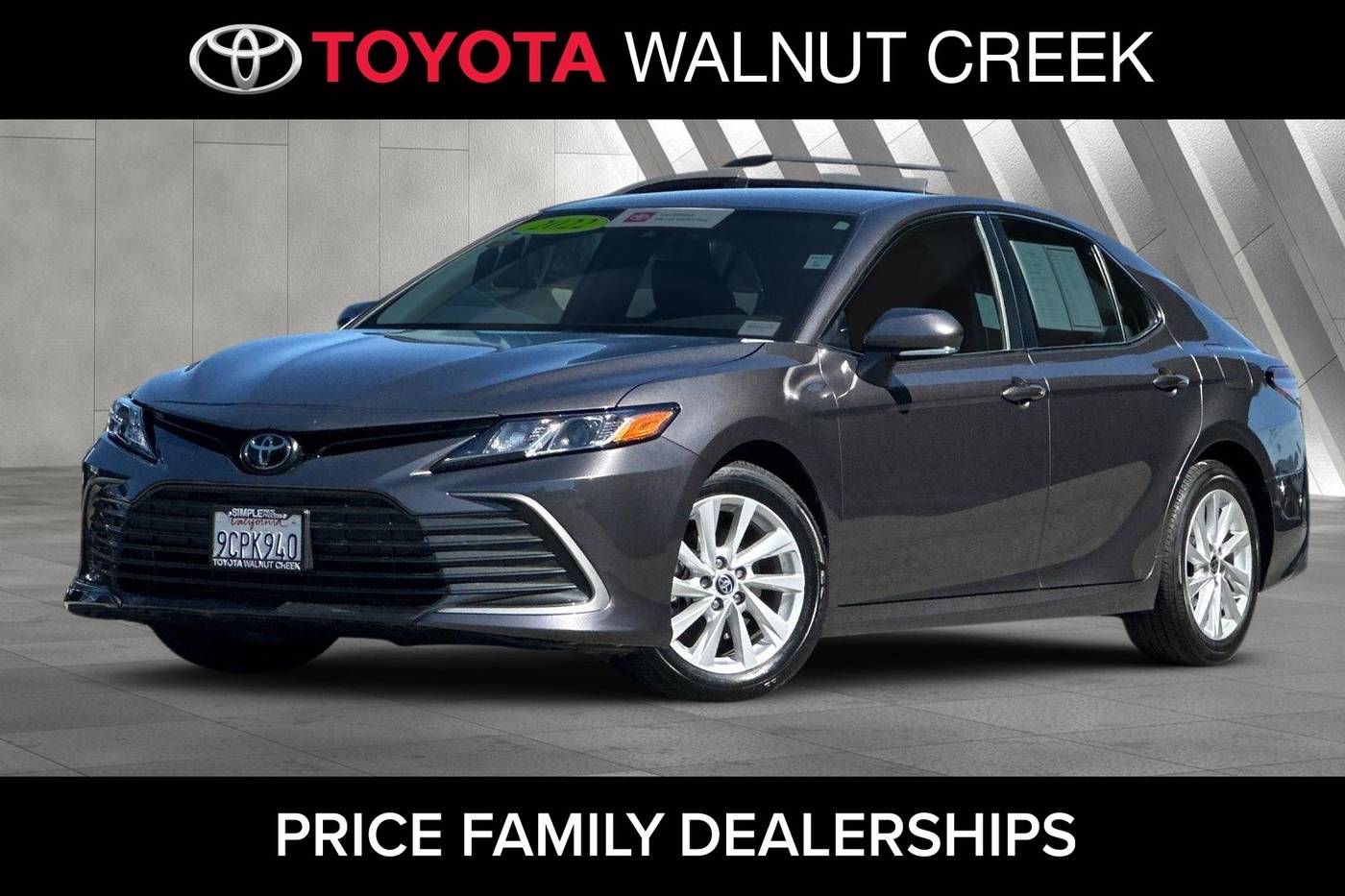 2022 Toyota Camry LE — Sedan — 27,695 mi — Walnut Creek, CA