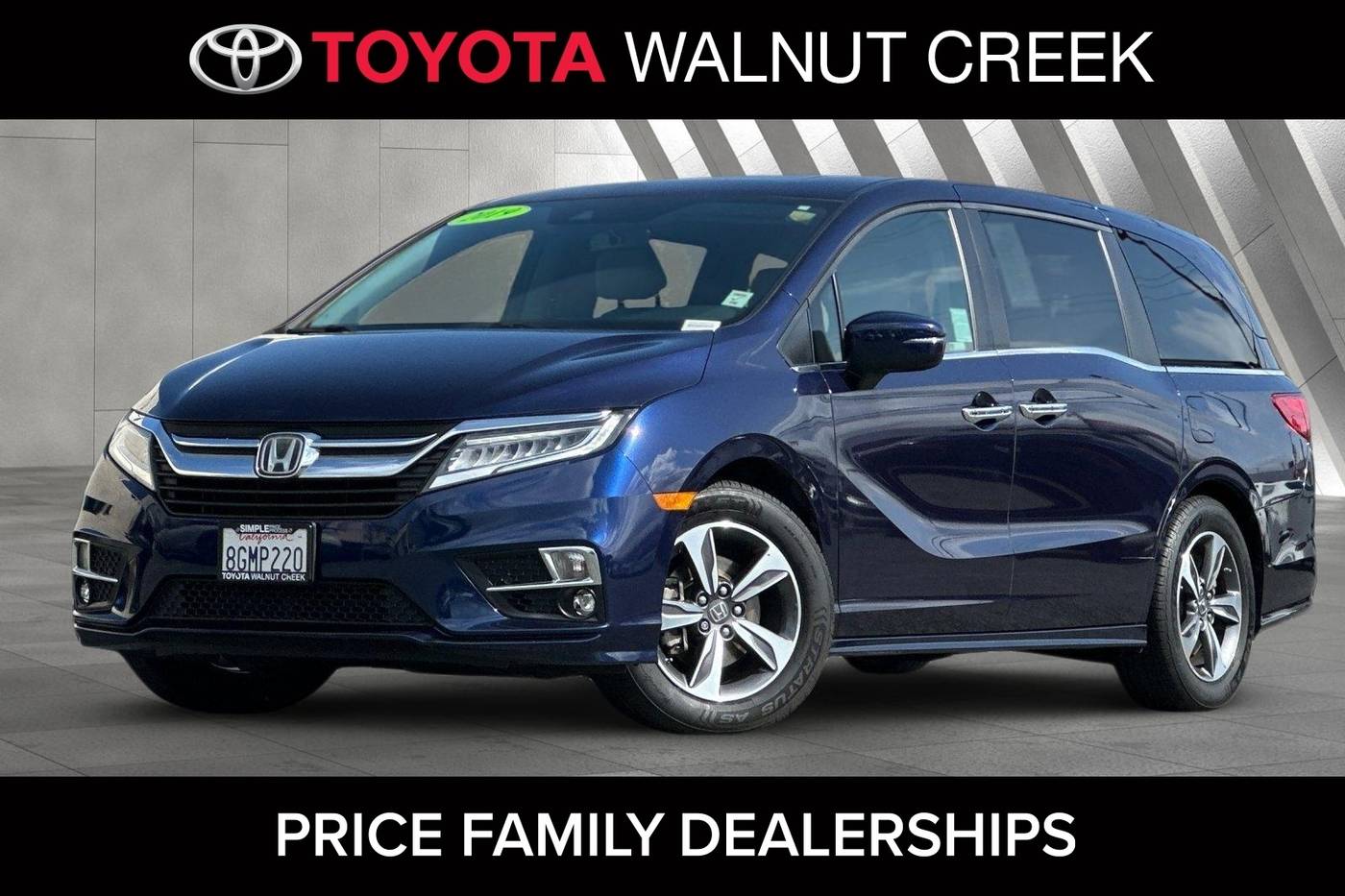 2019 Honda Odyssey Touring — Minivan — 43,419 mi — Walnut Creek, CA