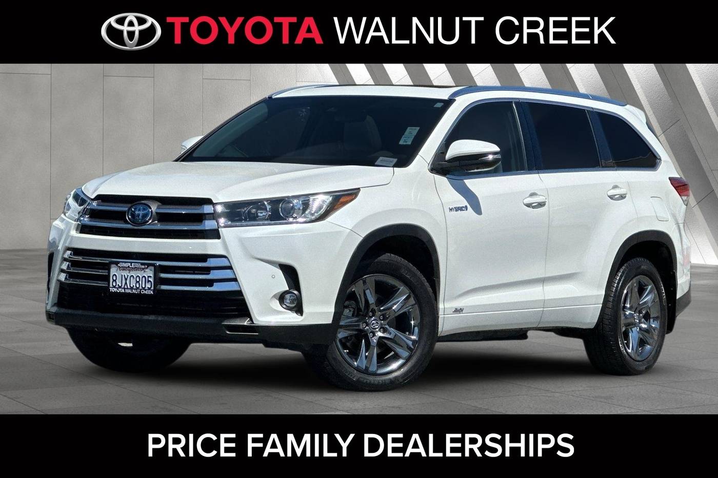2019 Toyota Highlander Hybrid Limited — SUV — 55,581 mi — Walnut Creek, CA