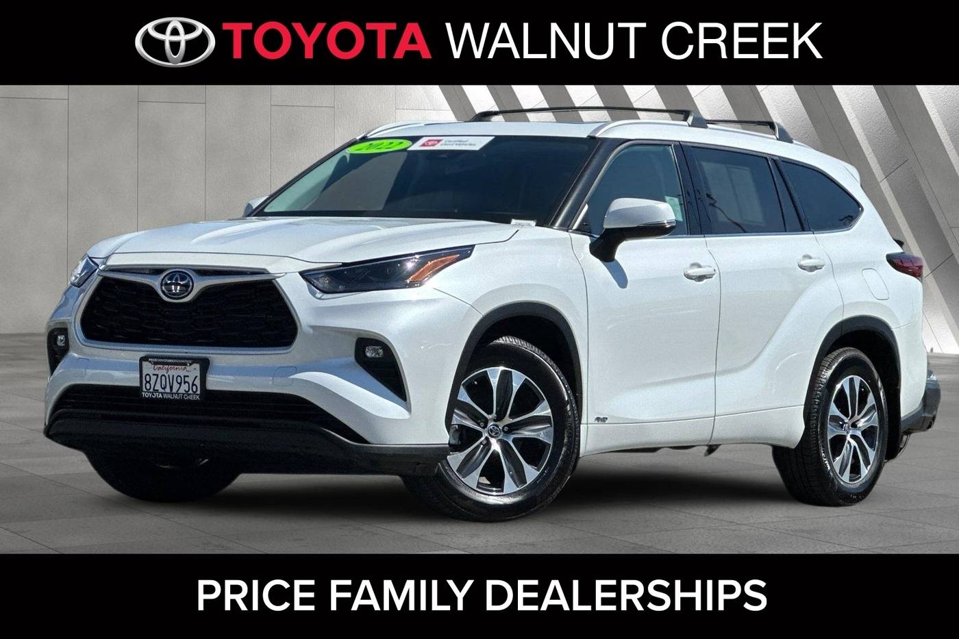 2022 Toyota Highlander Hybrid XLE — SUV — 37,645 mi — Walnut Creek, CA