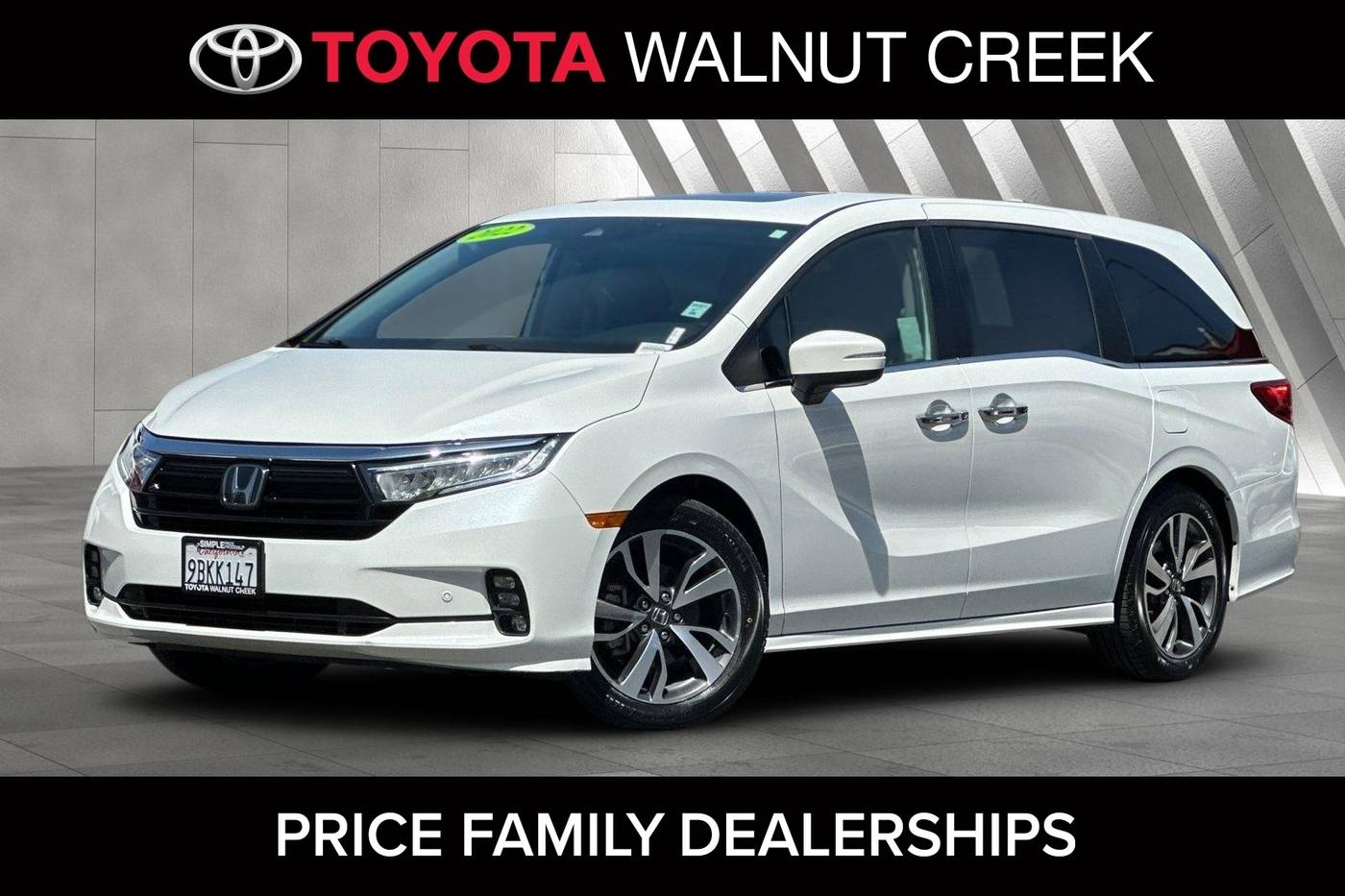 2022 Honda Odyssey Touring — Minivan — 60,029 mi — Walnut Creek, CA