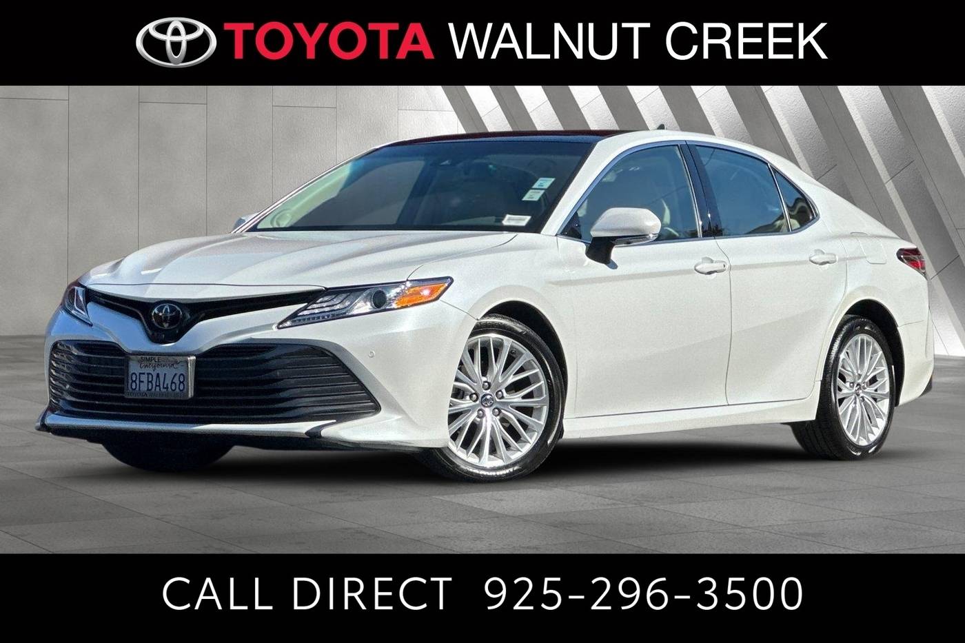 2018 Toyota Camry XLE V6 — Sedan — 49,177 mi — Walnut Creek, CA