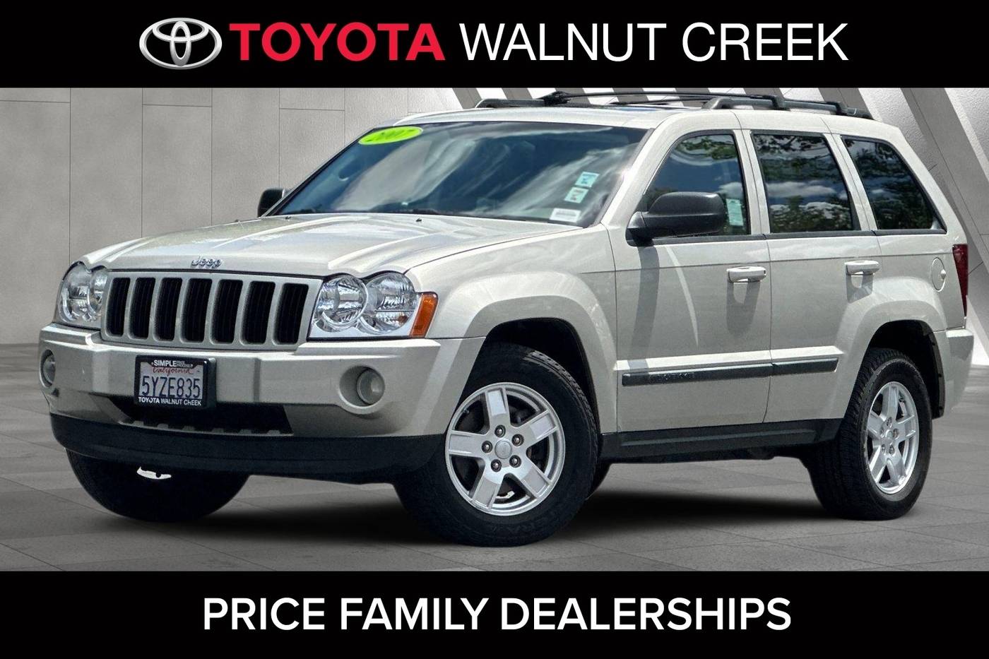 2007 Jeep Grand Cherokee Laredo — SUV — 122,286 mi — Walnut Creek, CA
