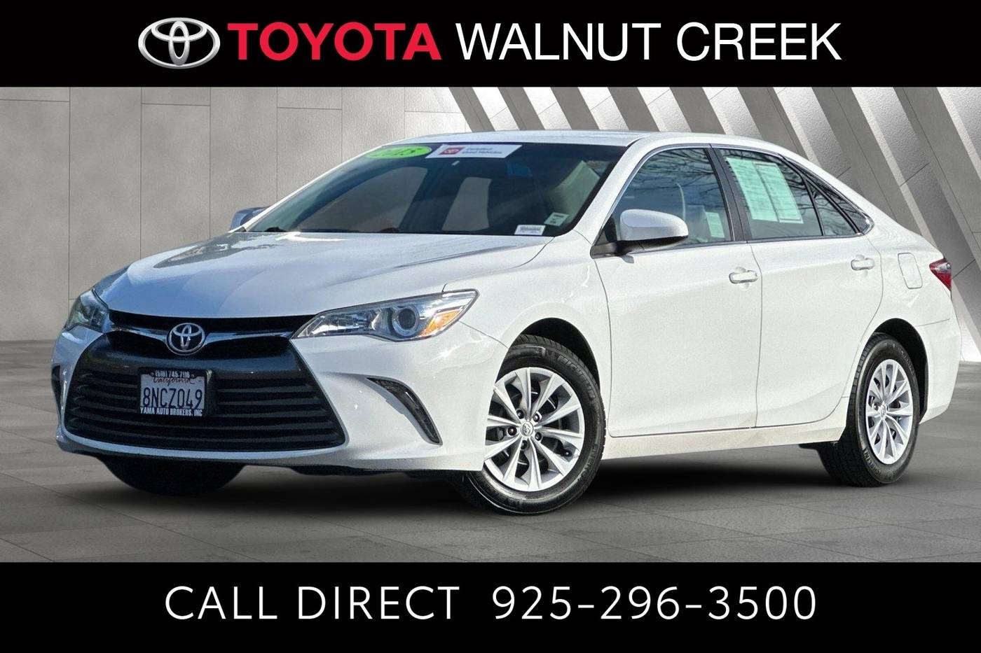 2015 Toyota Camry LE — Sedan — 75,177 mi — Walnut Creek, CA