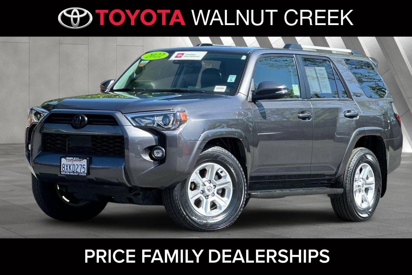 2022 Toyota 4Runner SR5 Premium — SUV — 41,890 mi — Walnut Creek, CA