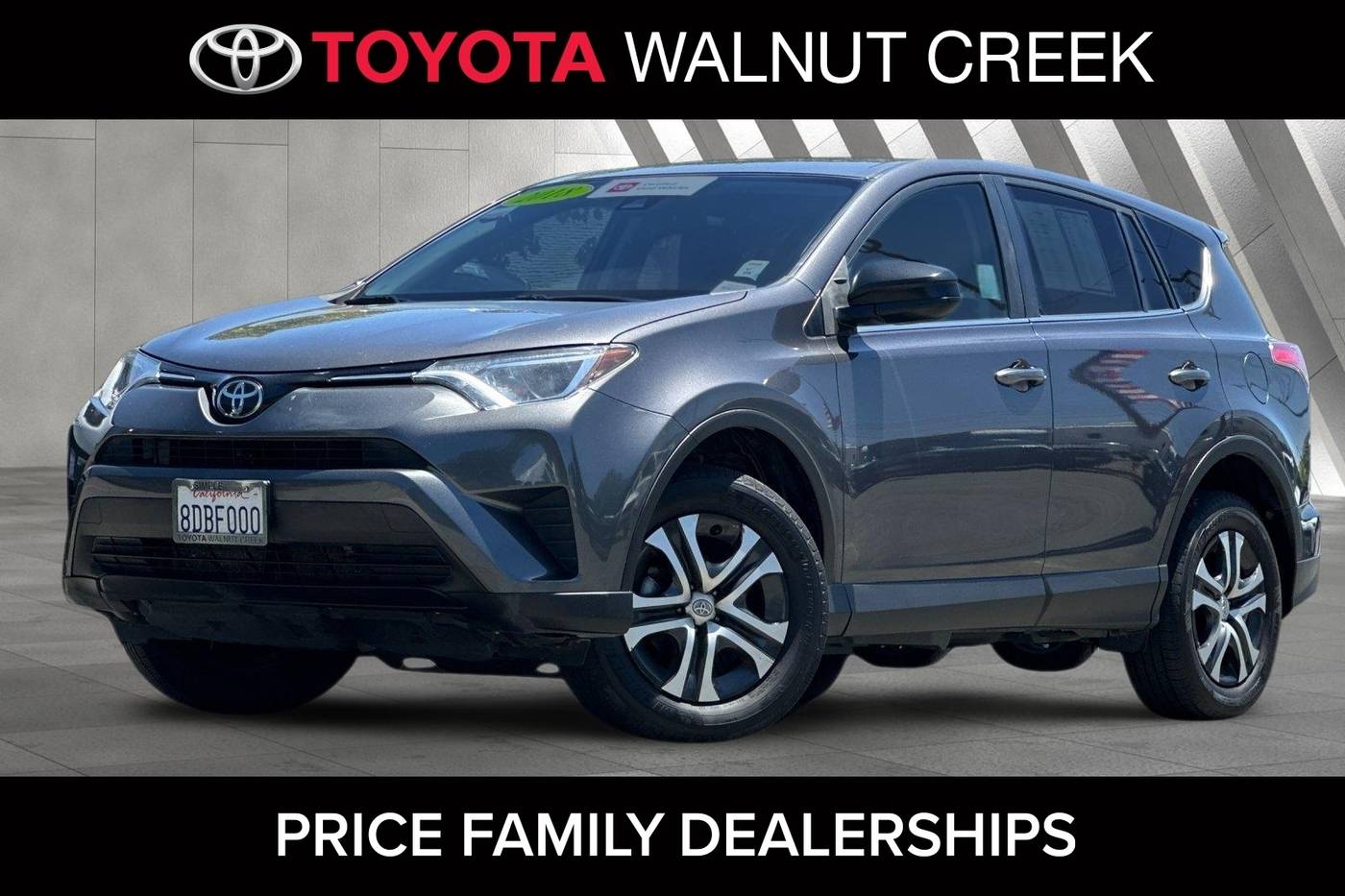 2018 Toyota RAV4 LE — SUV — 99,431 mi — Walnut Creek, CA