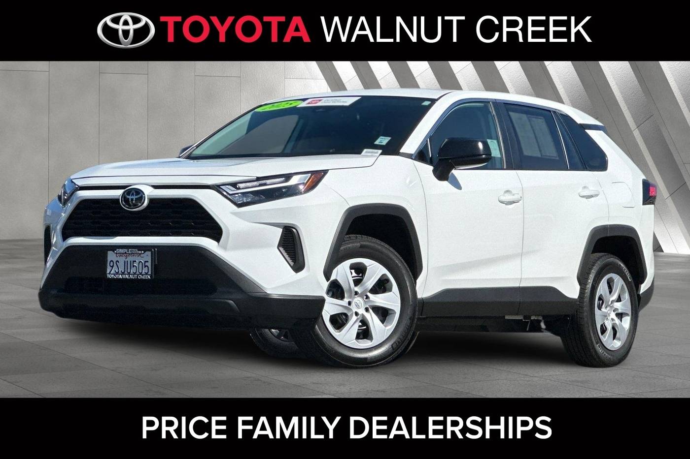 2025 Toyota RAV4 LE — SUV — 18,860 mi — Walnut Creek, CA