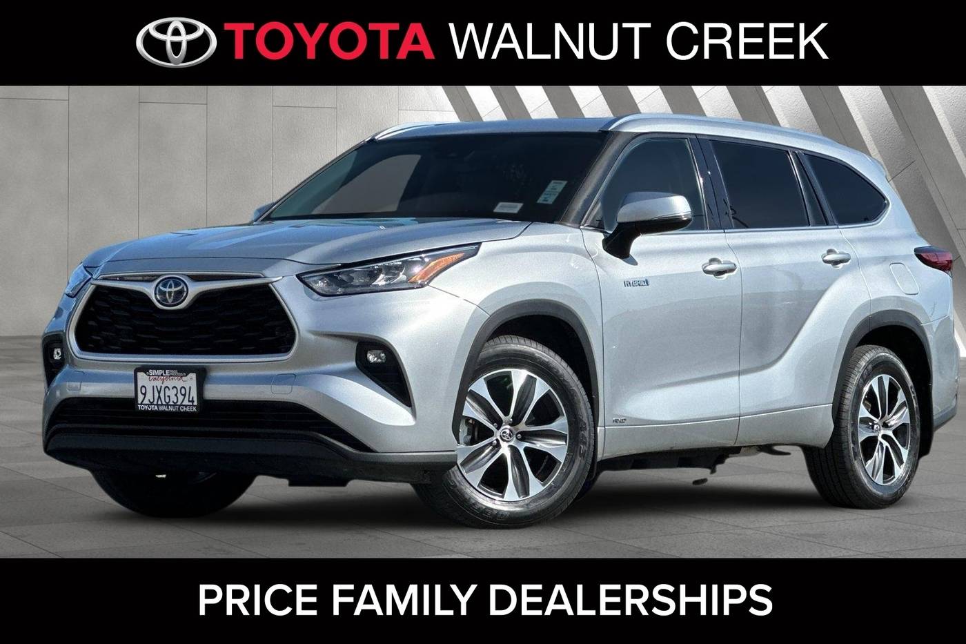 2020 Toyota Highlander Hybrid XLE — SUV — 52,070 mi — Walnut Creek, CA