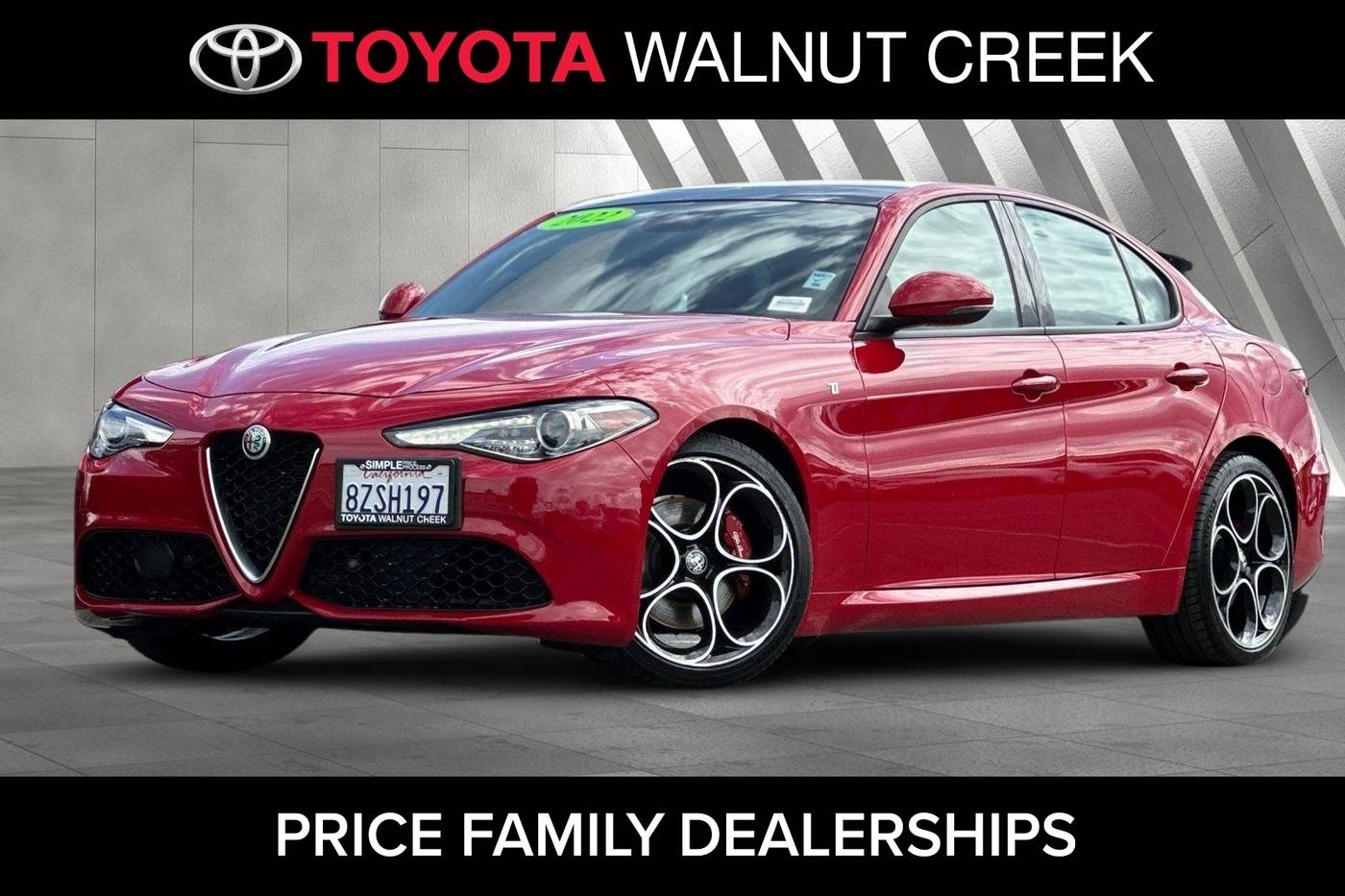 2022 Alfa Romeo Giulia Ti — Sedan — 40,169 mi — Walnut Creek, CA
