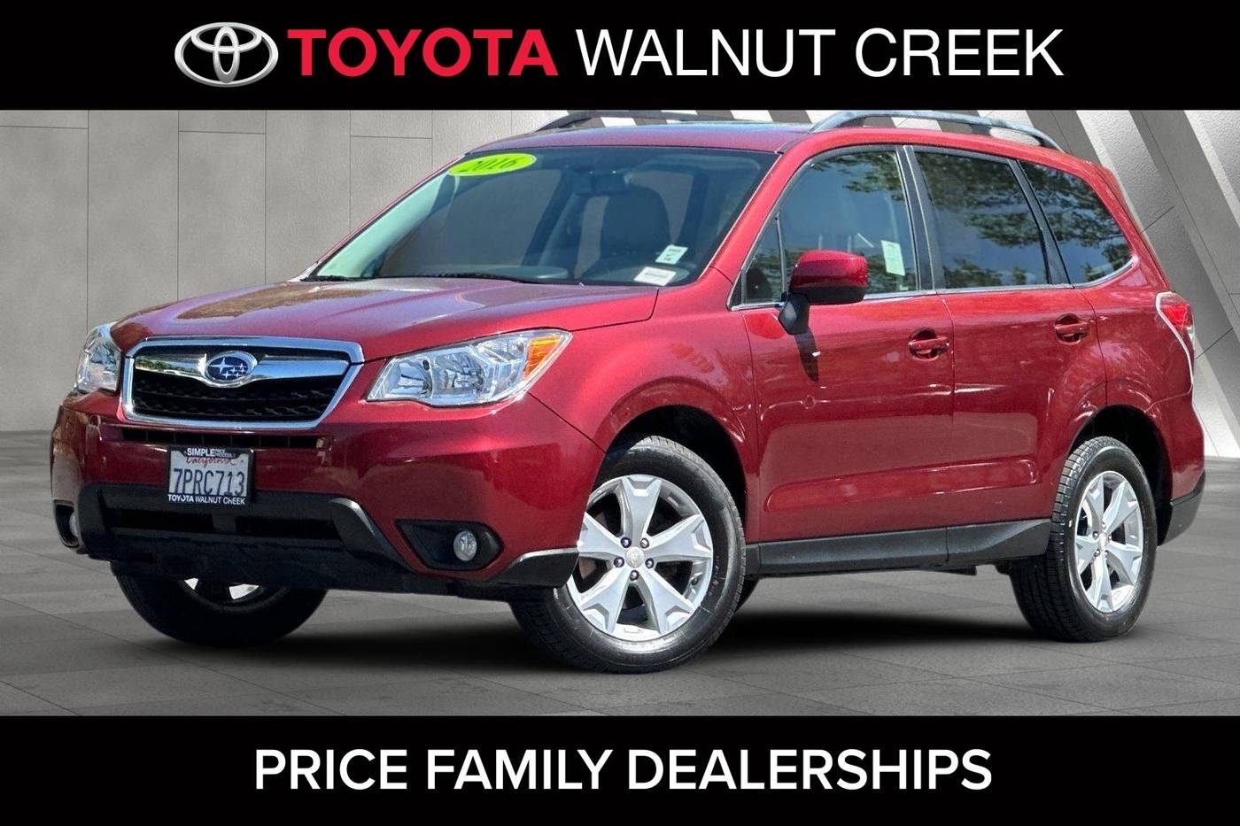 2016 Subaru Forester 2.5i Limited — SUV — 105,778 mi — Walnut Creek, CA