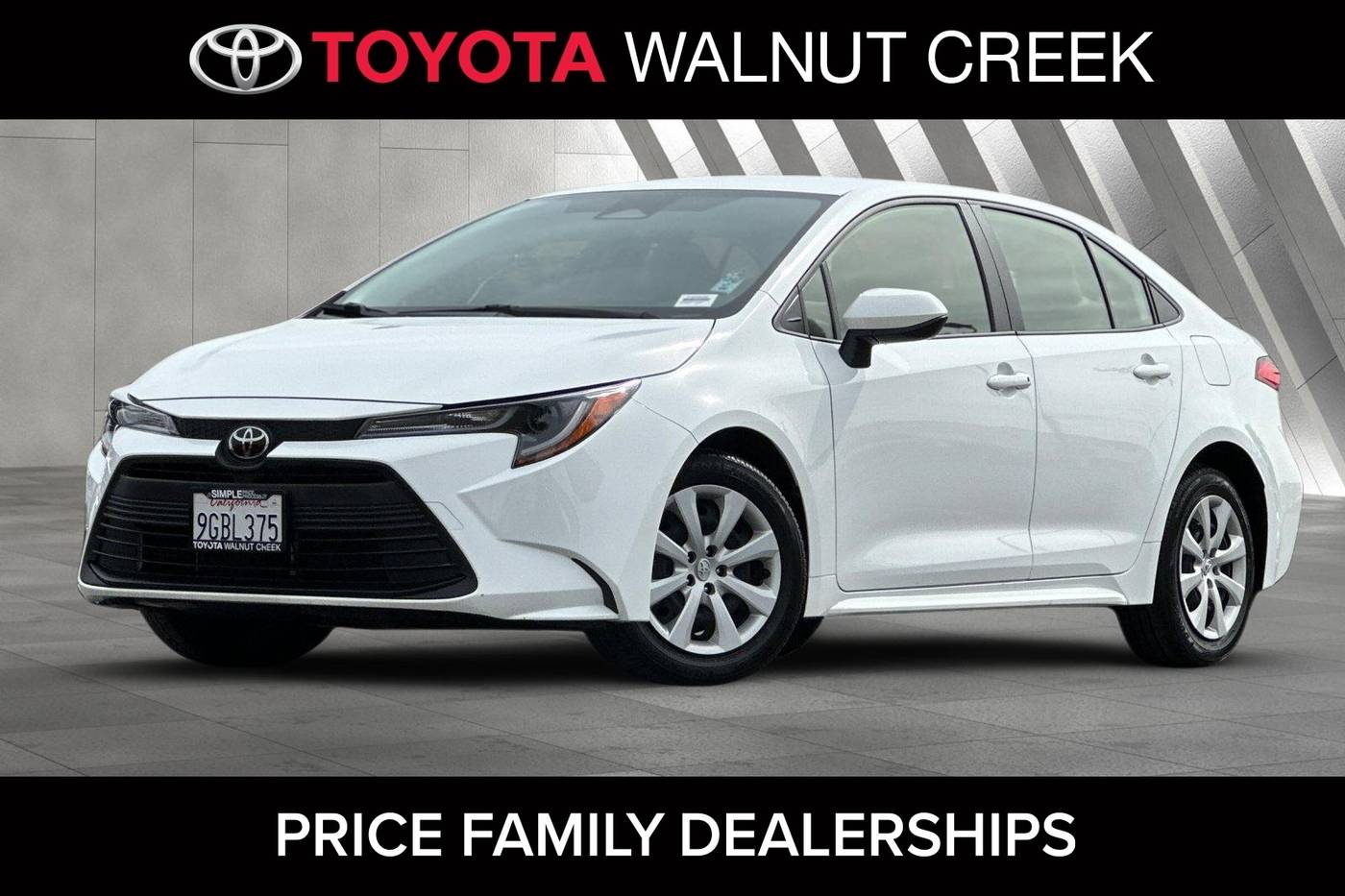 2023 Toyota Corolla LE — Sedan — 11,325 mi — Walnut Creek, CA