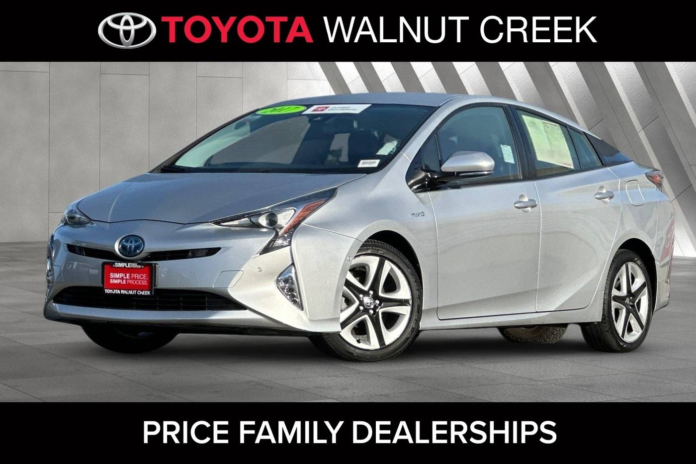 2017 Toyota Prius Four — Hatchback — 108,254 mi — Walnut Creek, CA