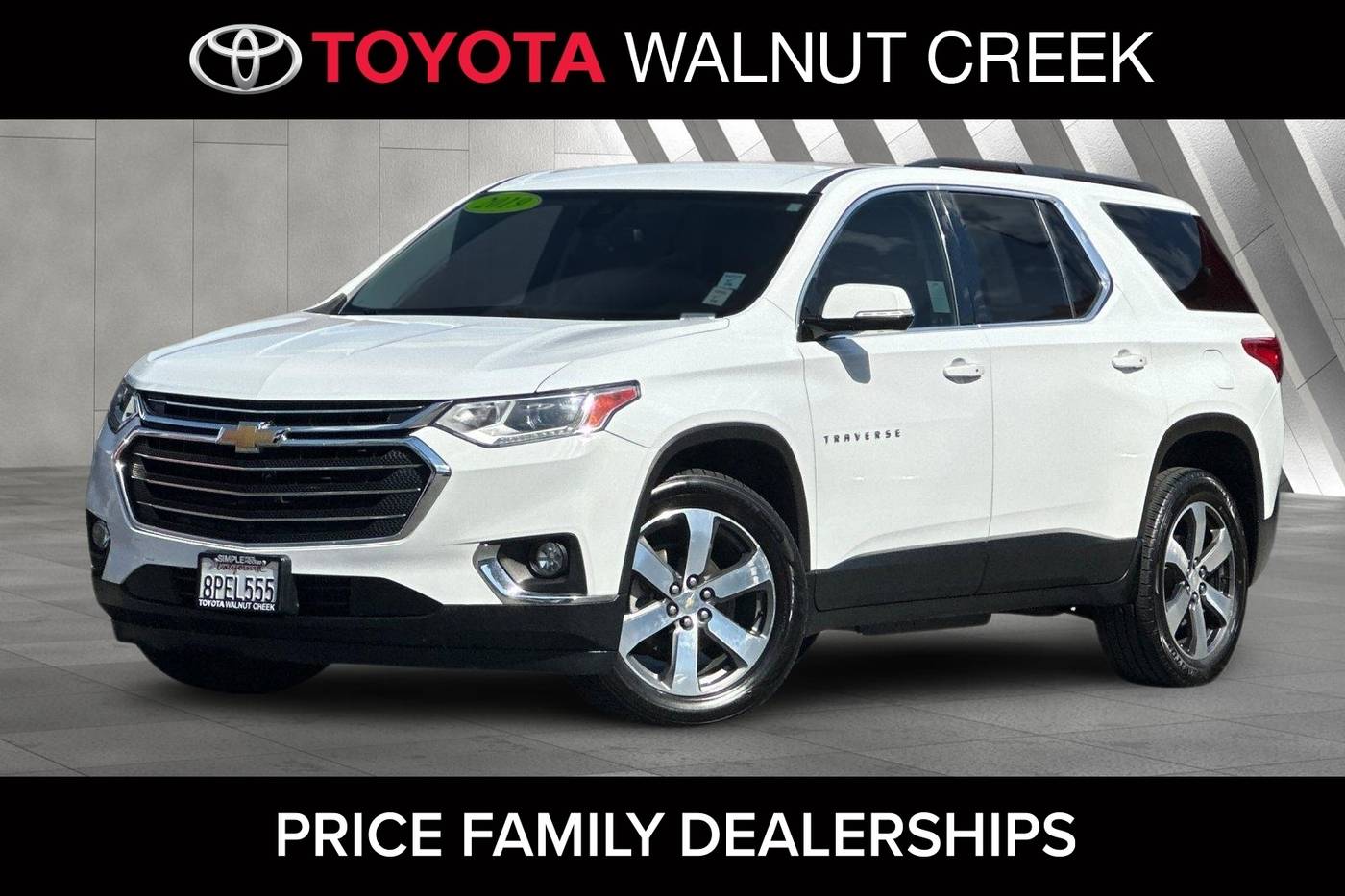 2019 Chevrolet Traverse LT Leather — SUV — 80,664 mi — Walnut Creek, CA
