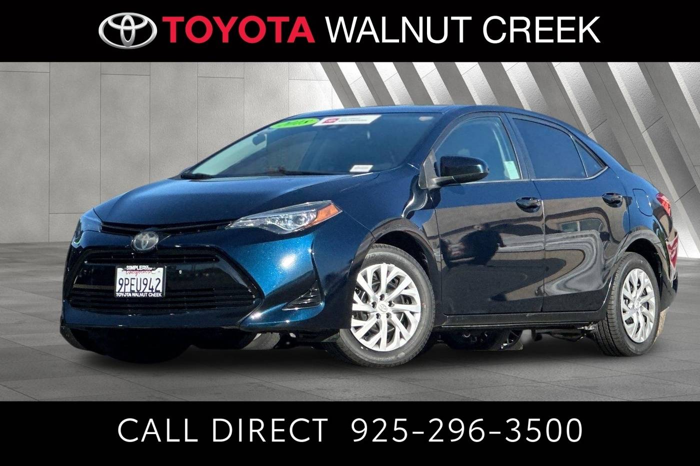 2018 Toyota Corolla LE — Sedan — 94,533 mi — Walnut Creek, CA
