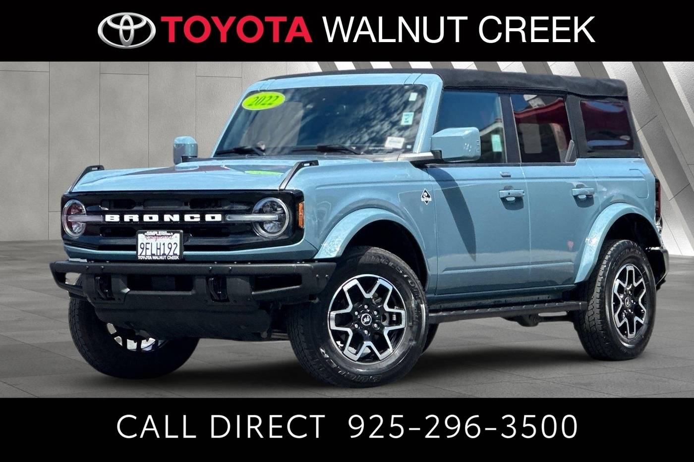 2022 Ford Bronco Outer Banks — SUV — 14,095 mi — Walnut Creek, CA