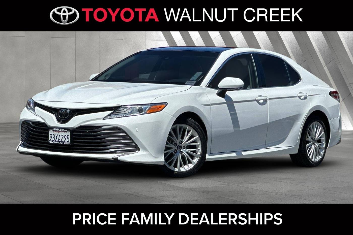 2018 Toyota Camry XLE V6 — Sedan — 80,328 mi — Walnut Creek, CA