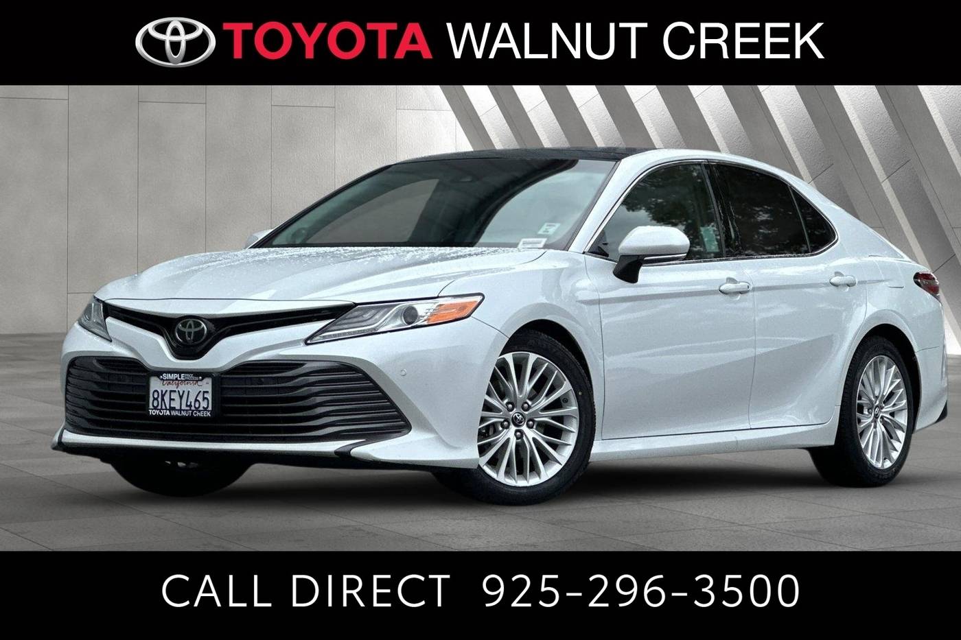 2018 Toyota Camry XLE V6 — Sedan — 123,223 mi — Walnut Creek, CA