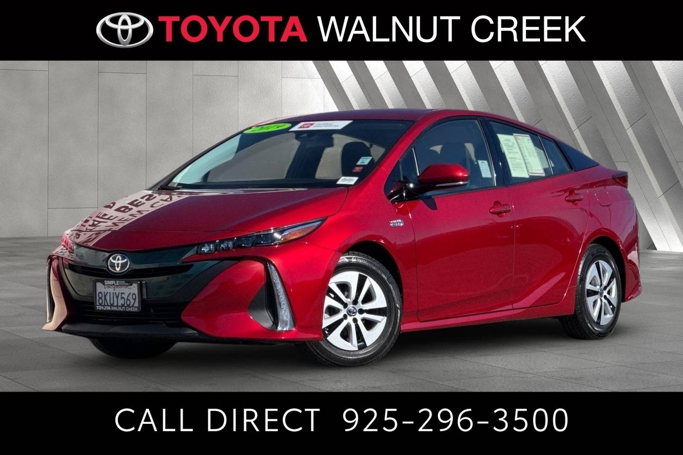 2019 Toyota Prius Prime Plus — Hatchback — 50,939 mi — Walnut Creek, CA